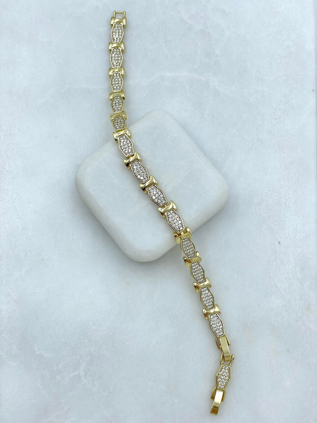 Özel Seri Gold Detaylı Tasarım Bileklik Gold