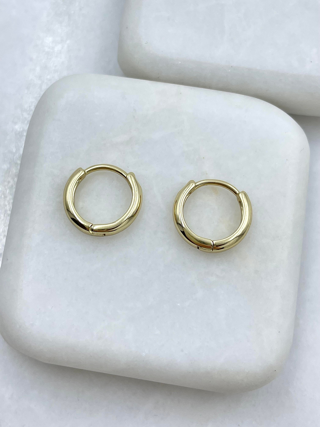 Özel Seri Minik Halka Küpe Gold