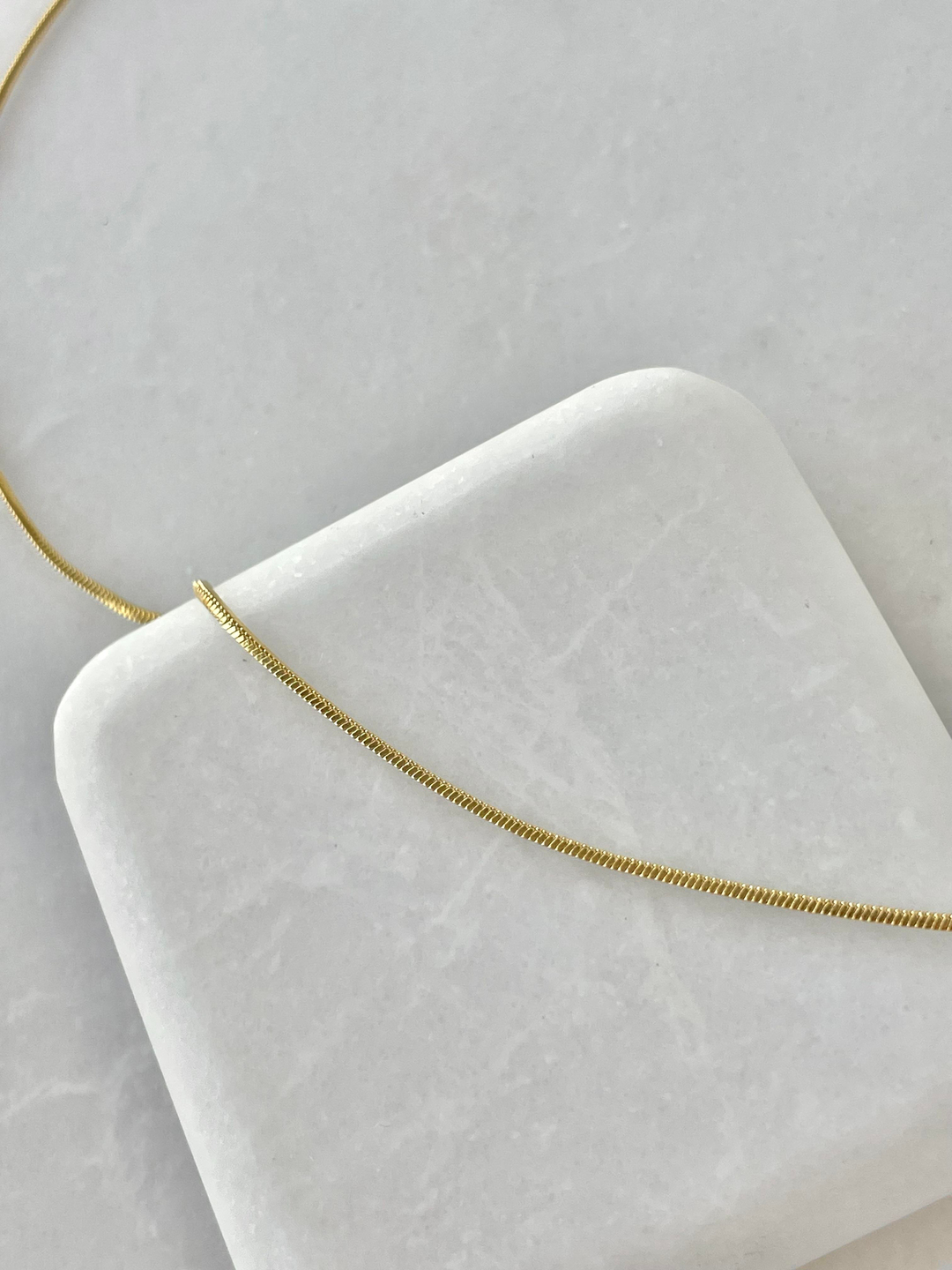 Özel Seri Minimal Yılan Zincir Kolye