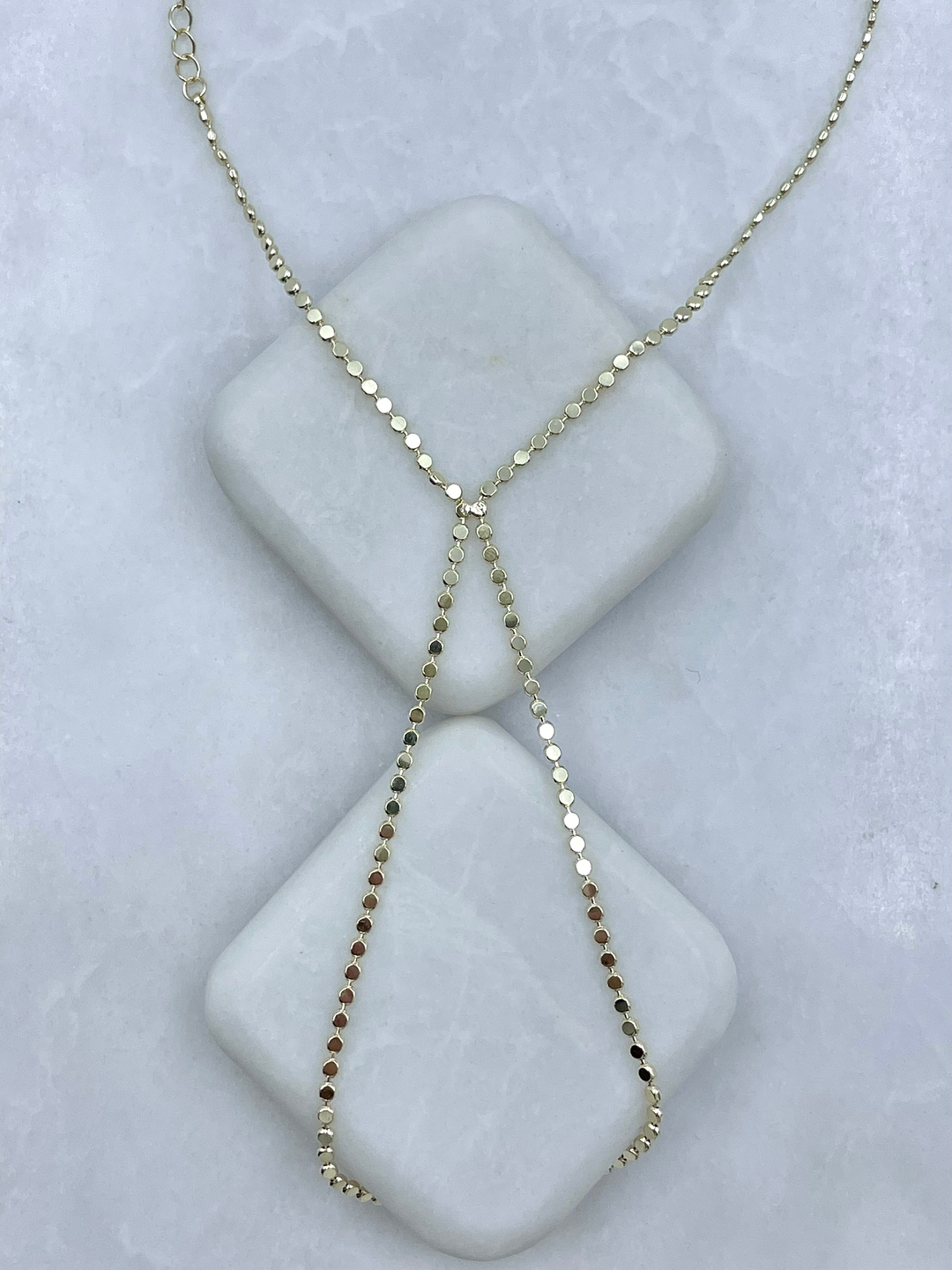 Altın Kaplama Arpa Zincir Şahmeran Gold