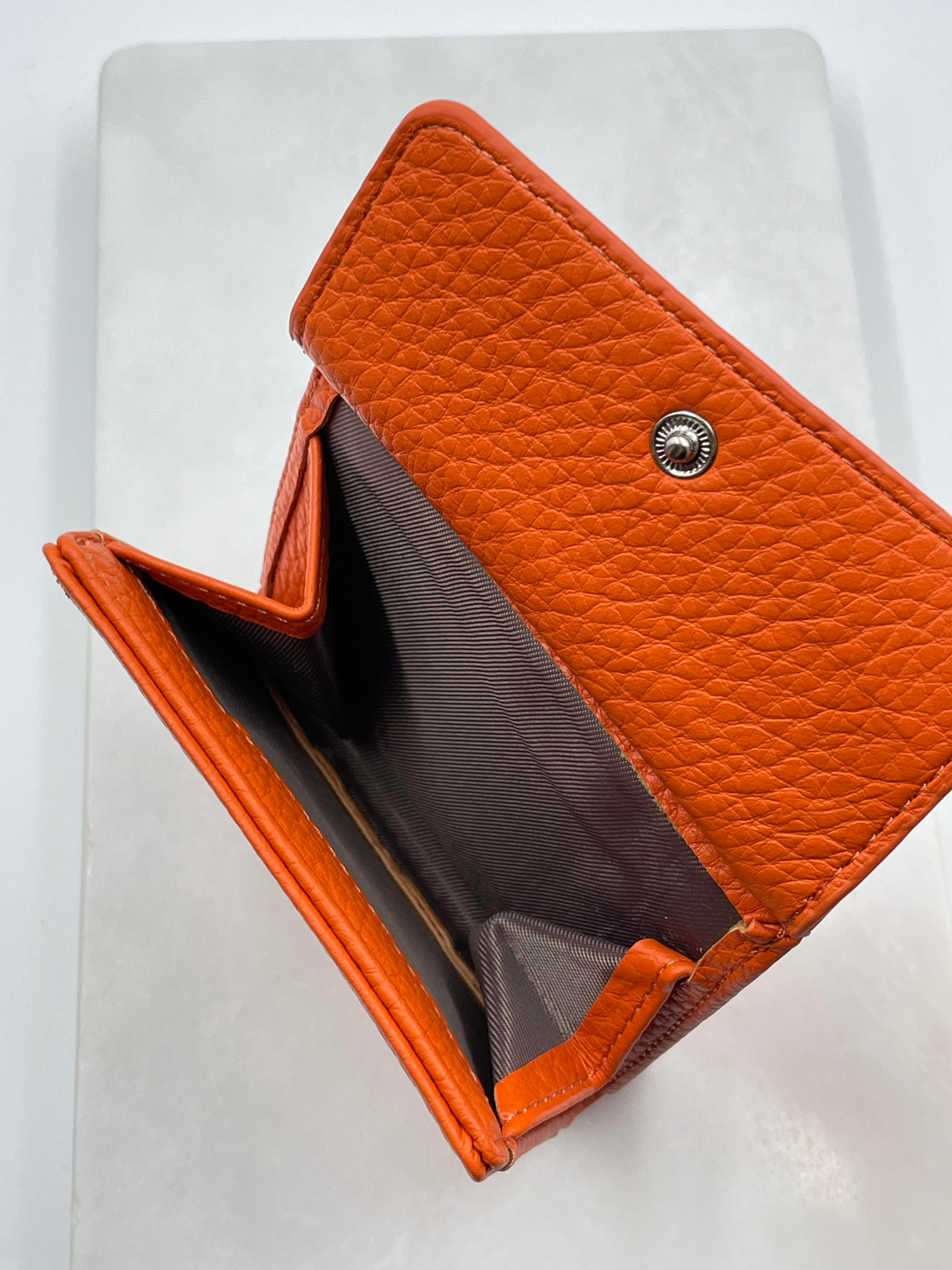 Küçük Kapaklı Cüzdan Turuncu