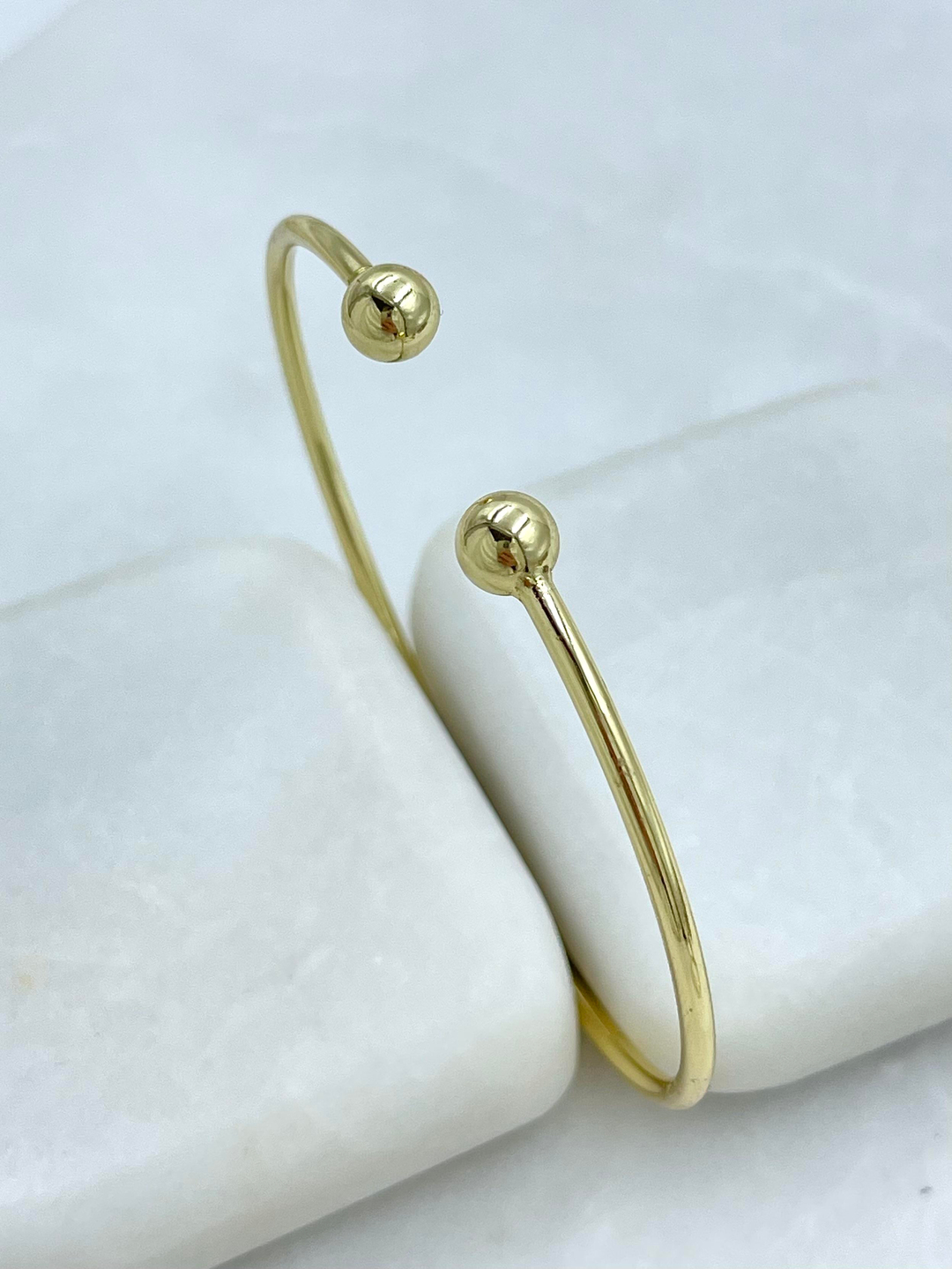 Özel Seri Topçuk Birleşim Bilezik Gold