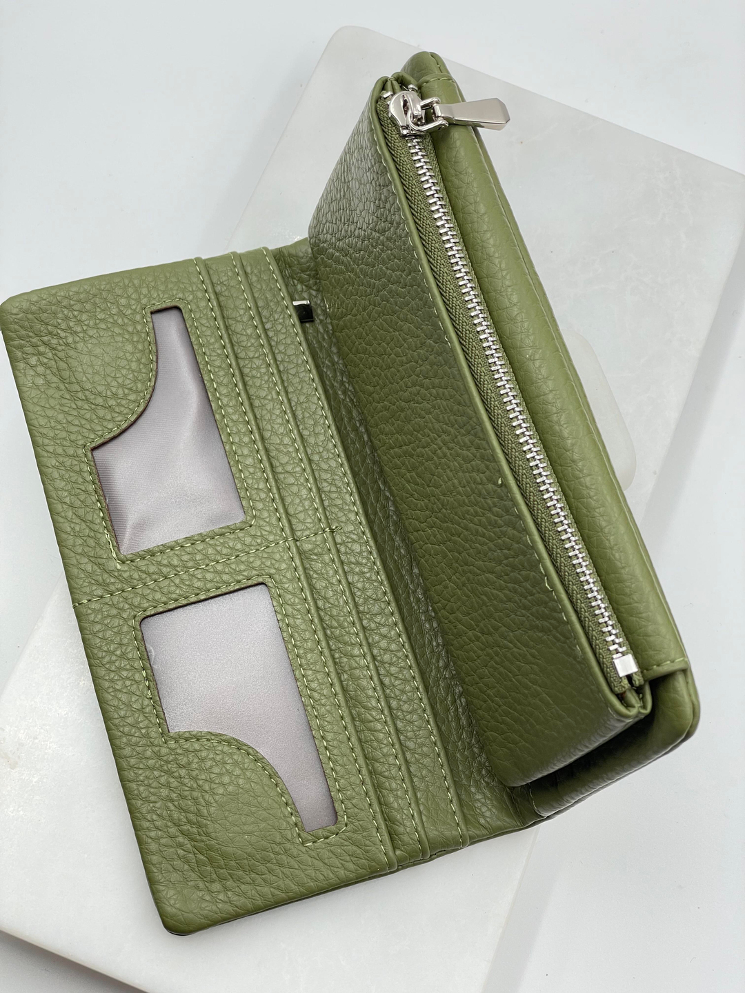 Fermuarlı Cüzdan Yeşil