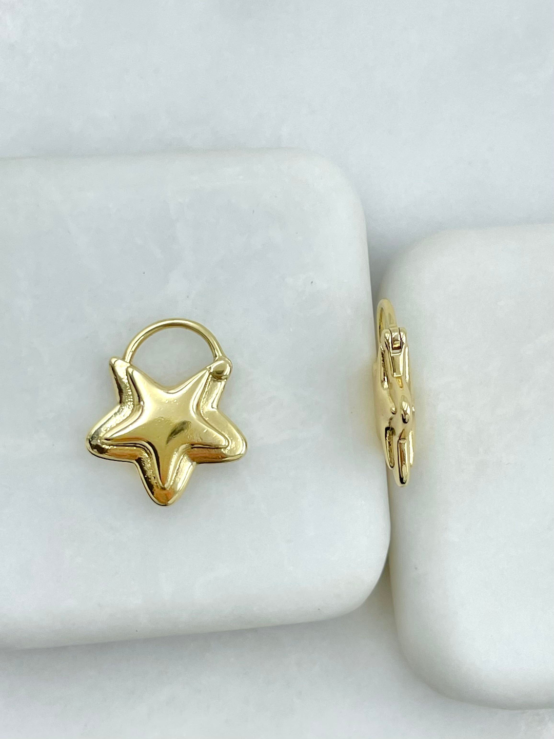 Özel Seri Yıldız Küpe Gold