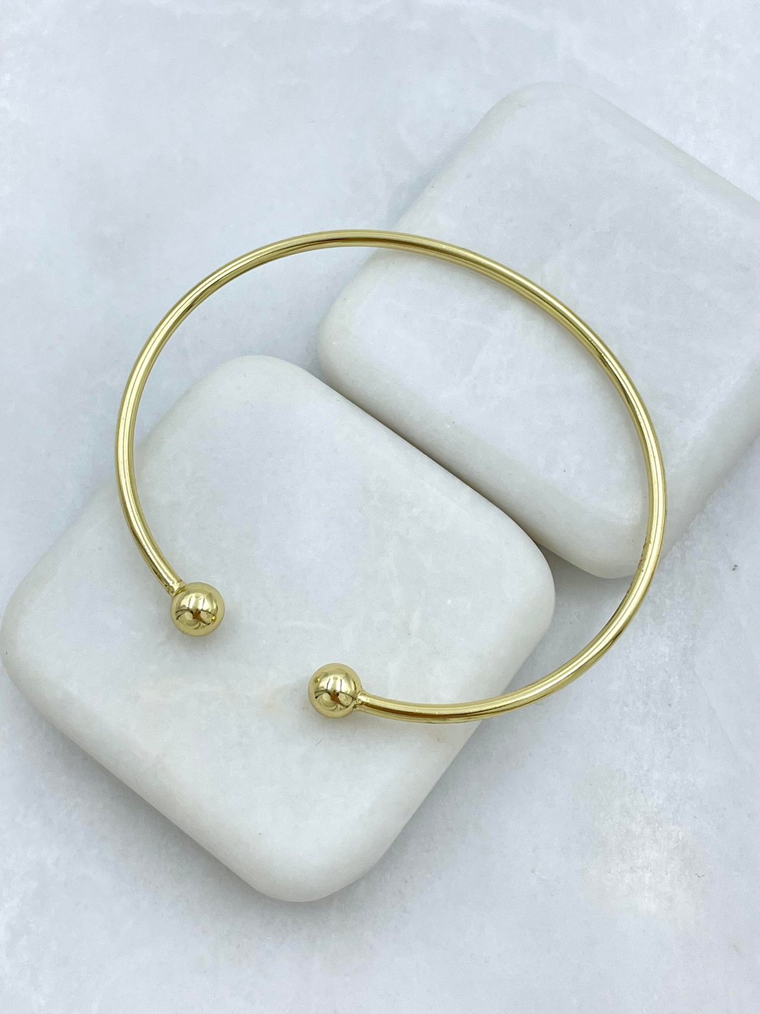 Özel Seri Topçuk Birleşim Bilezik Gold