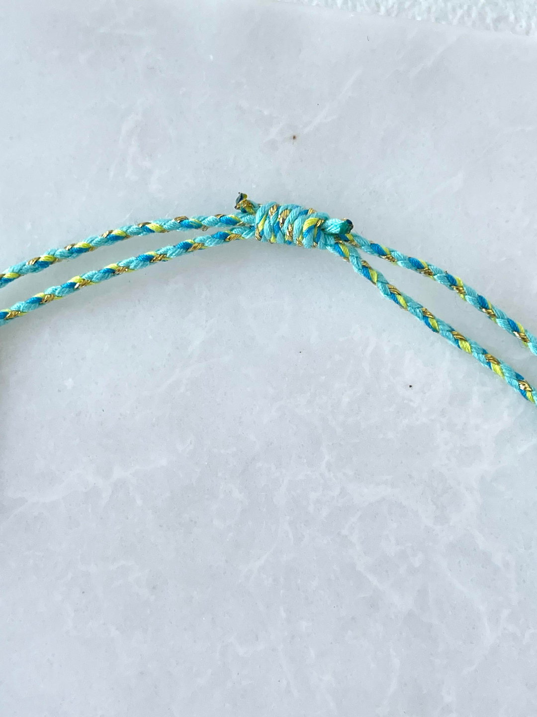 Sunshine Sallantılı Işıltılı İp Kolye Gold