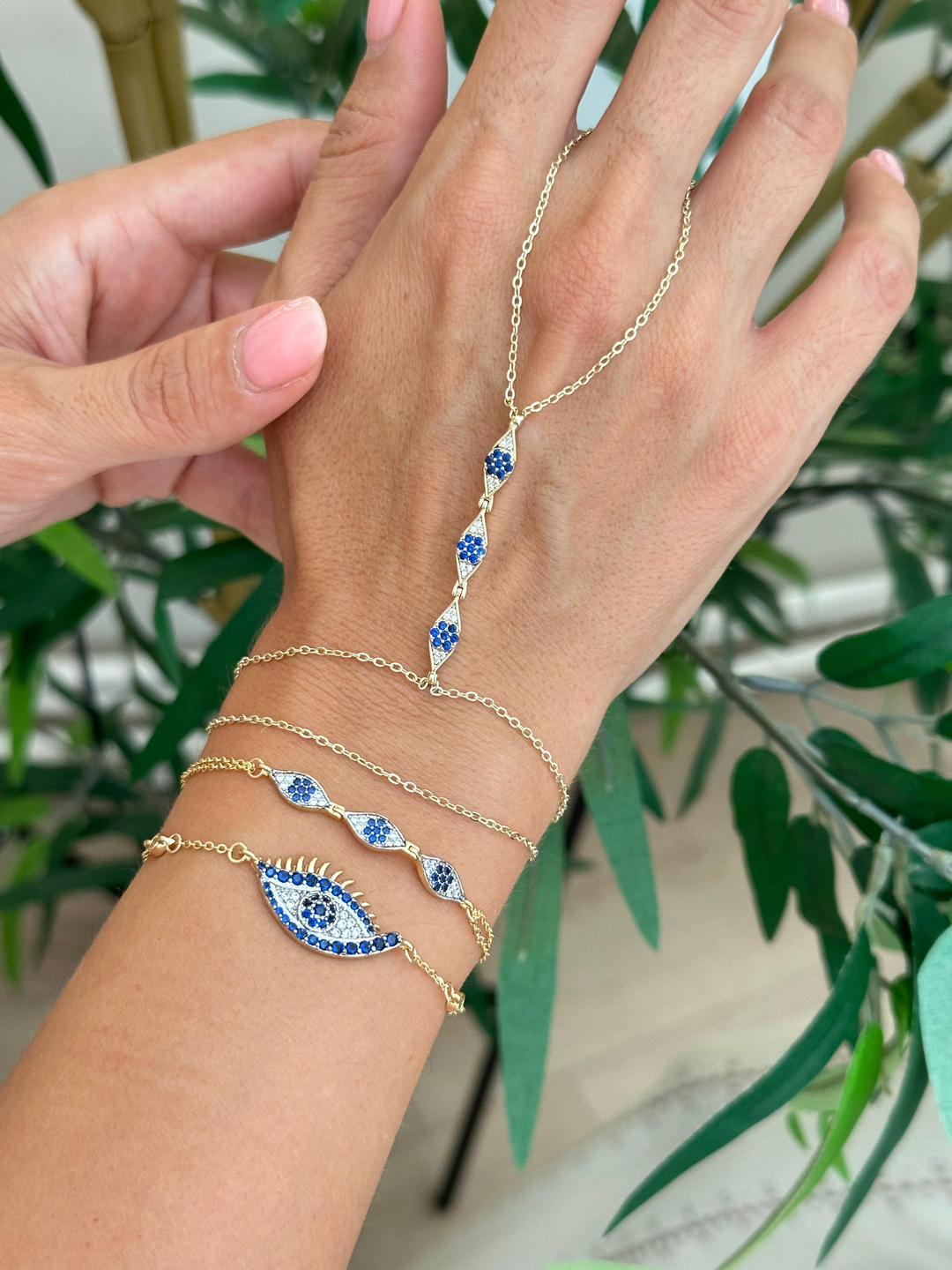 Çelik Göz Model Minimal Şahmeran Gold