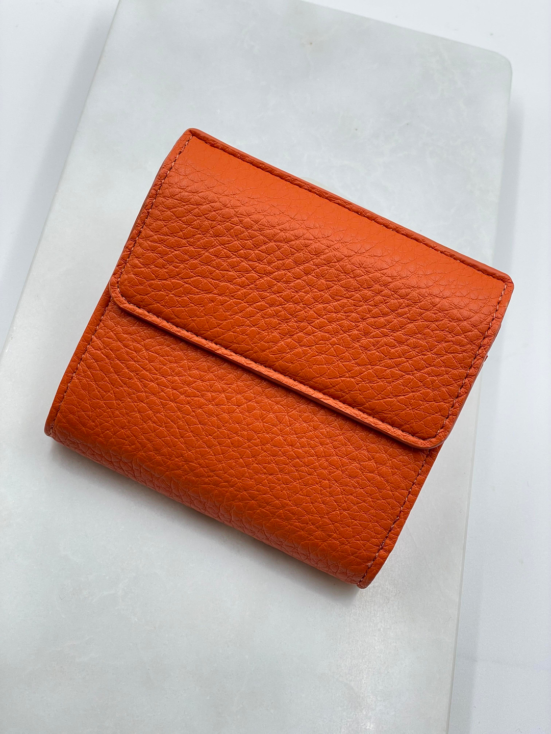 Küçük Kapaklı Cüzdan Turuncu