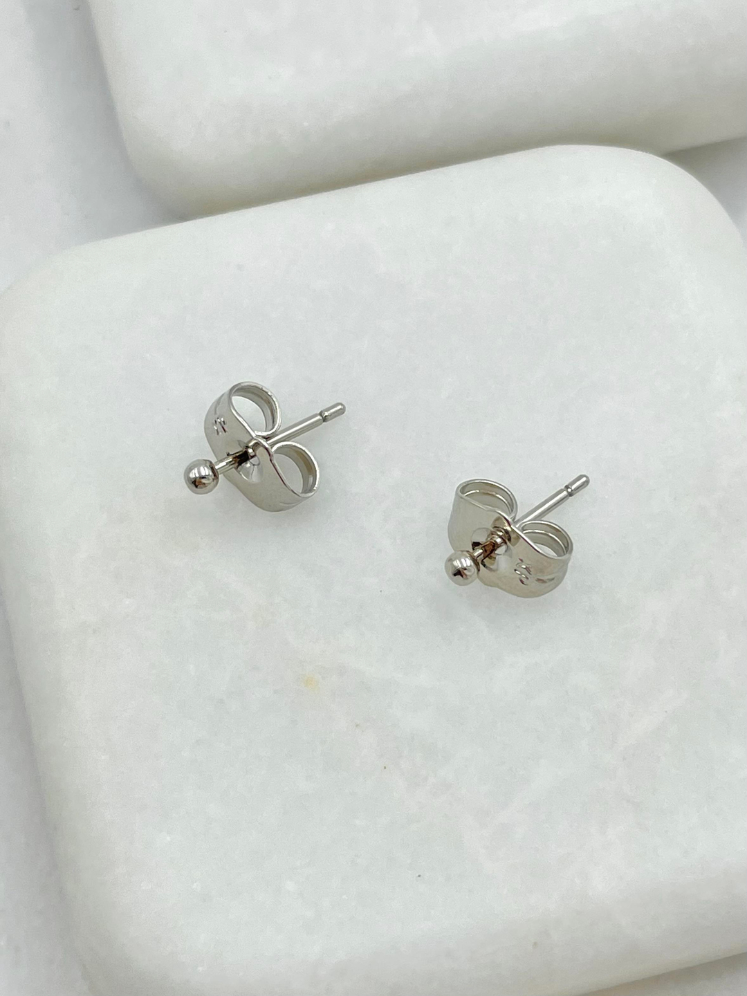 Özel Seri Topçuk Küpe 0,1 mm Gümüş