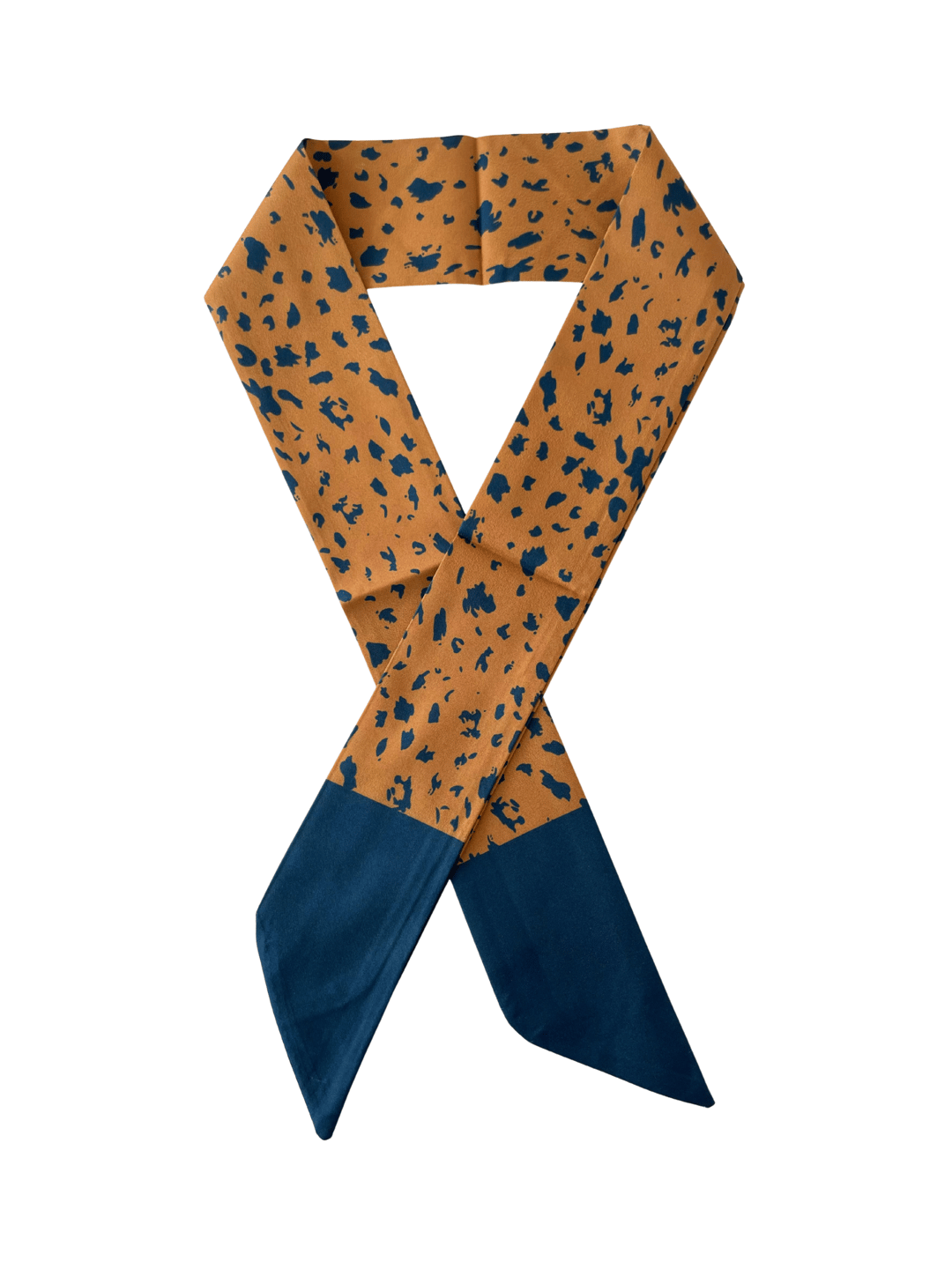 Leopar Desenli Bandana Fular Renkli