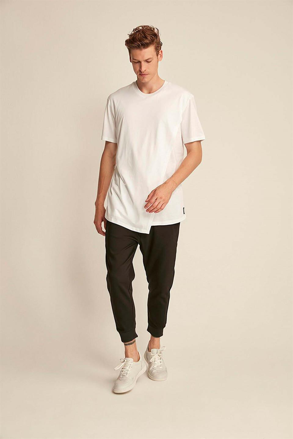 ADRIEL Örme  Beyaz  T-Shirt