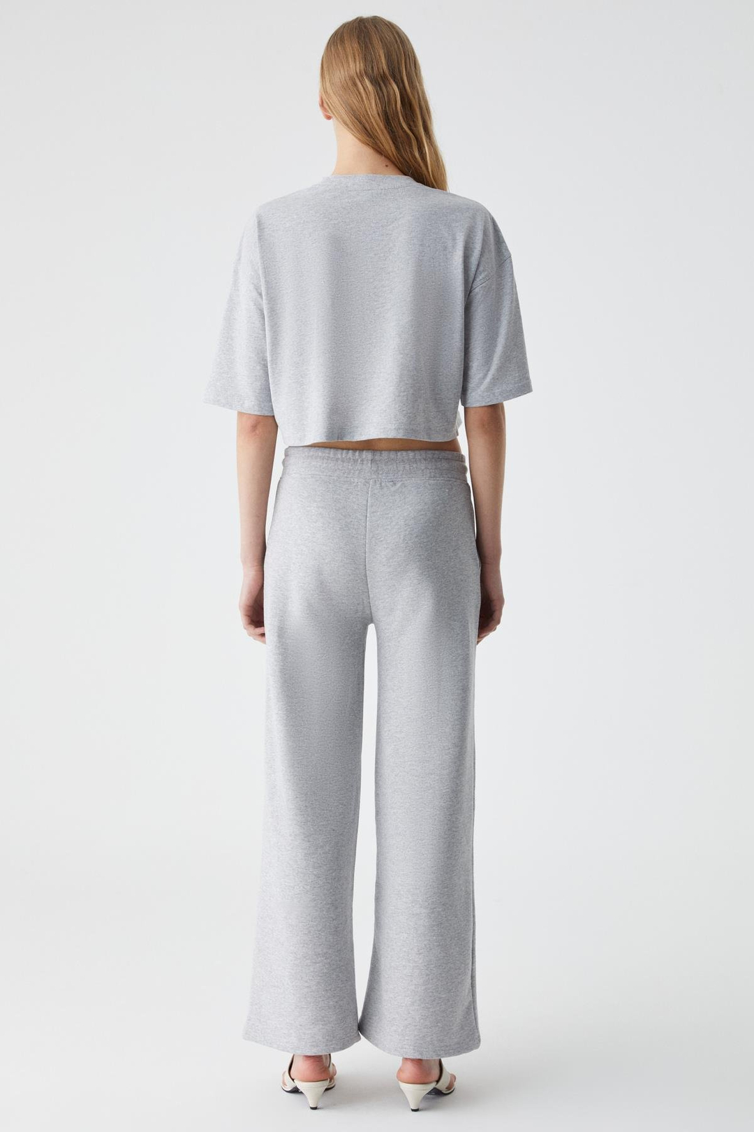 AHRI Kadın Relaxed Bisiklet Yaka Baskılı Grimelanj T-Shirt