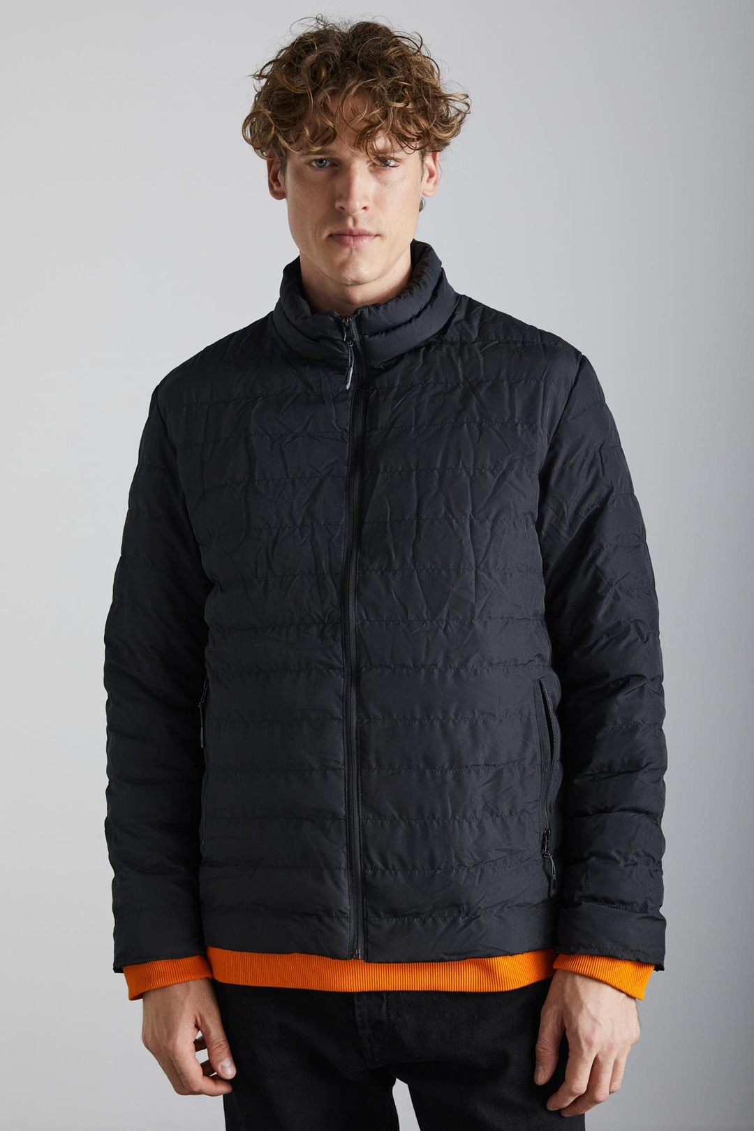 ALASKA Basic Regular Siyah Tekli Mont