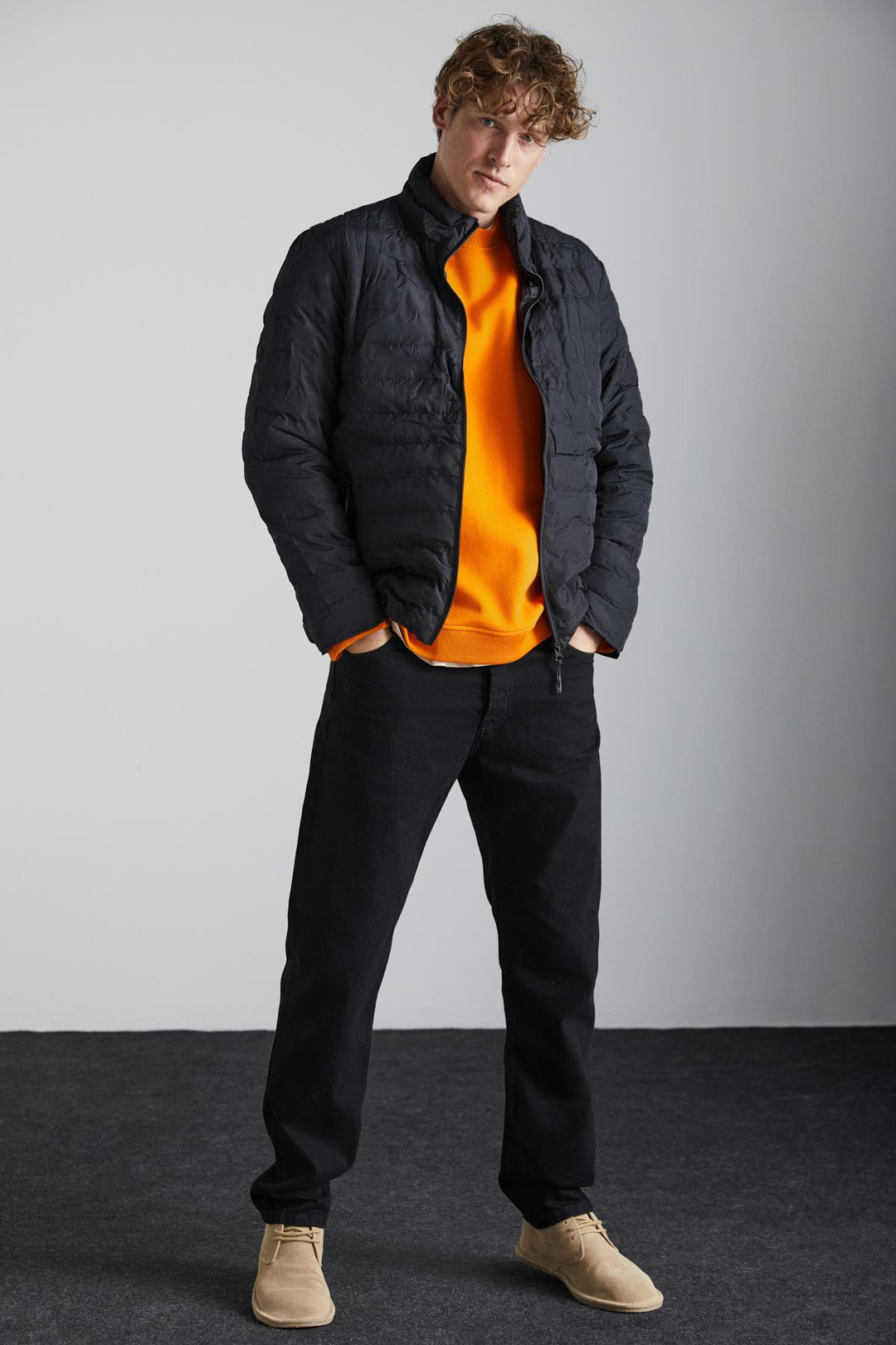 ALASKA Basic Regular Siyah Tekli Mont