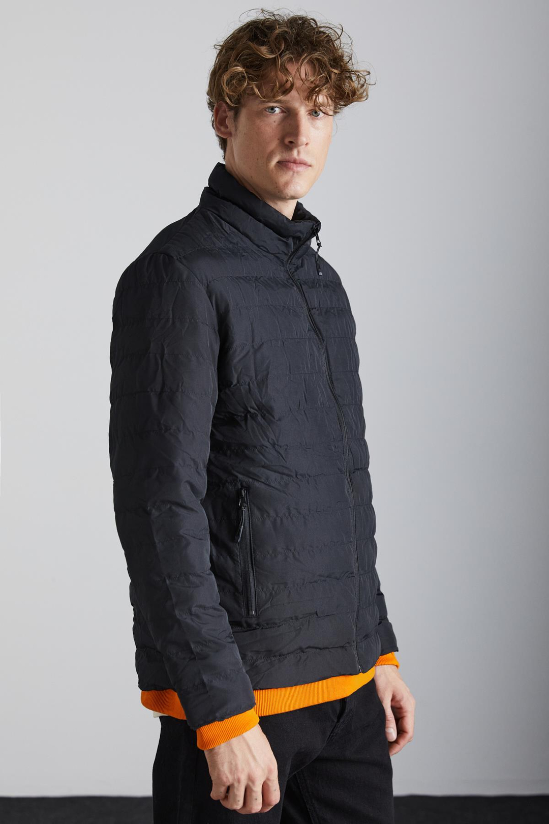 ALASKA Basic Regular Siyah Tekli Mont