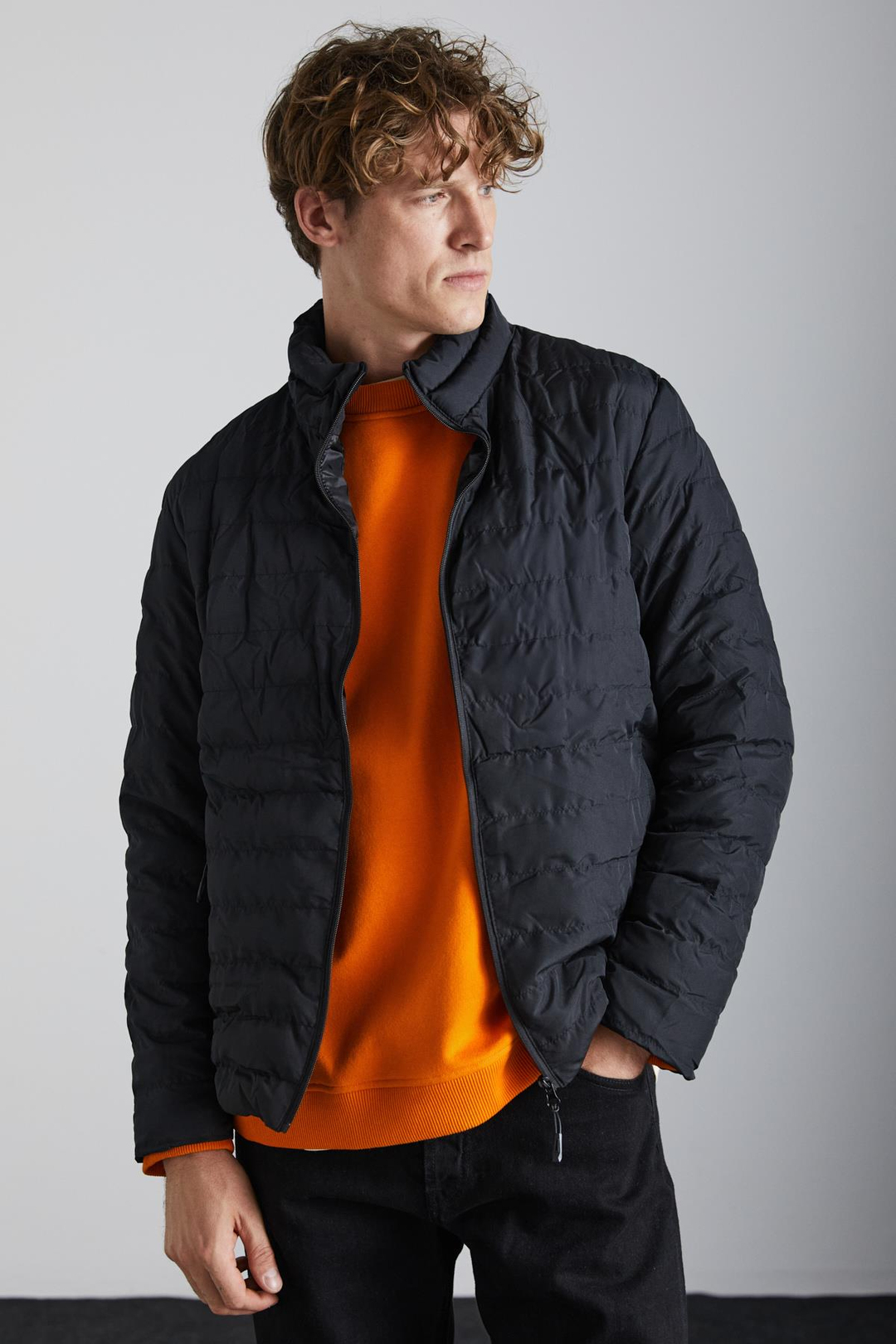 ALASKA Basic Regular Siyah Tekli Mont