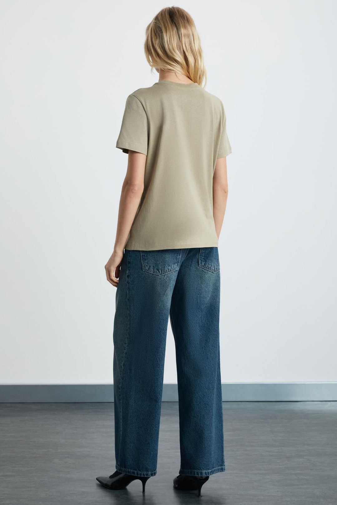 ALINE Kadın Bej T-Shirt