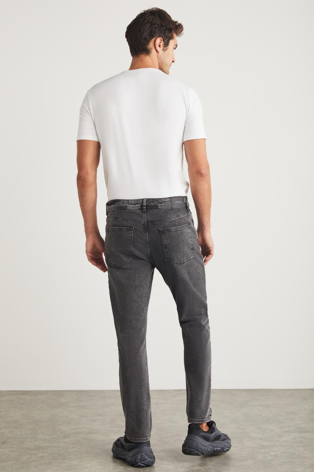 ANTONIA  Regular Gri Tekli Jeans
