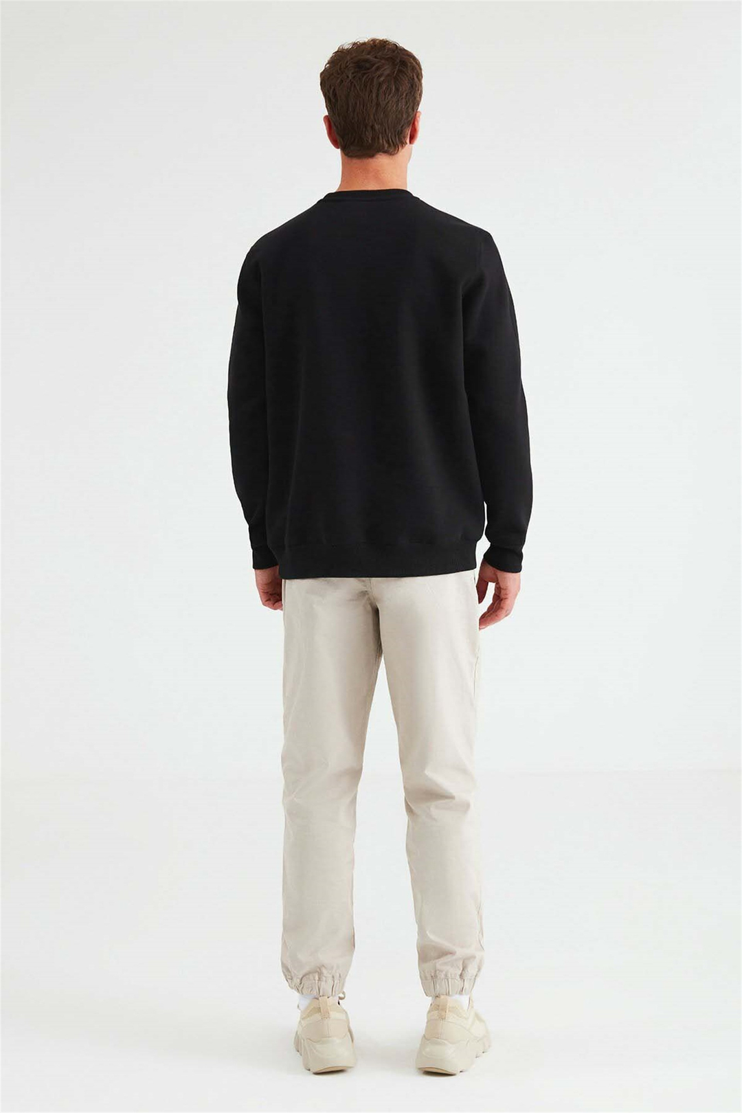 ARCTIC Örme Comfort Fit Siyah  Sweatshirt
