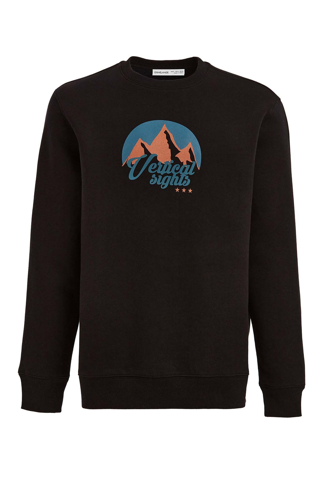 ARCTIC Örme Comfort Fit Siyah  Sweatshirt