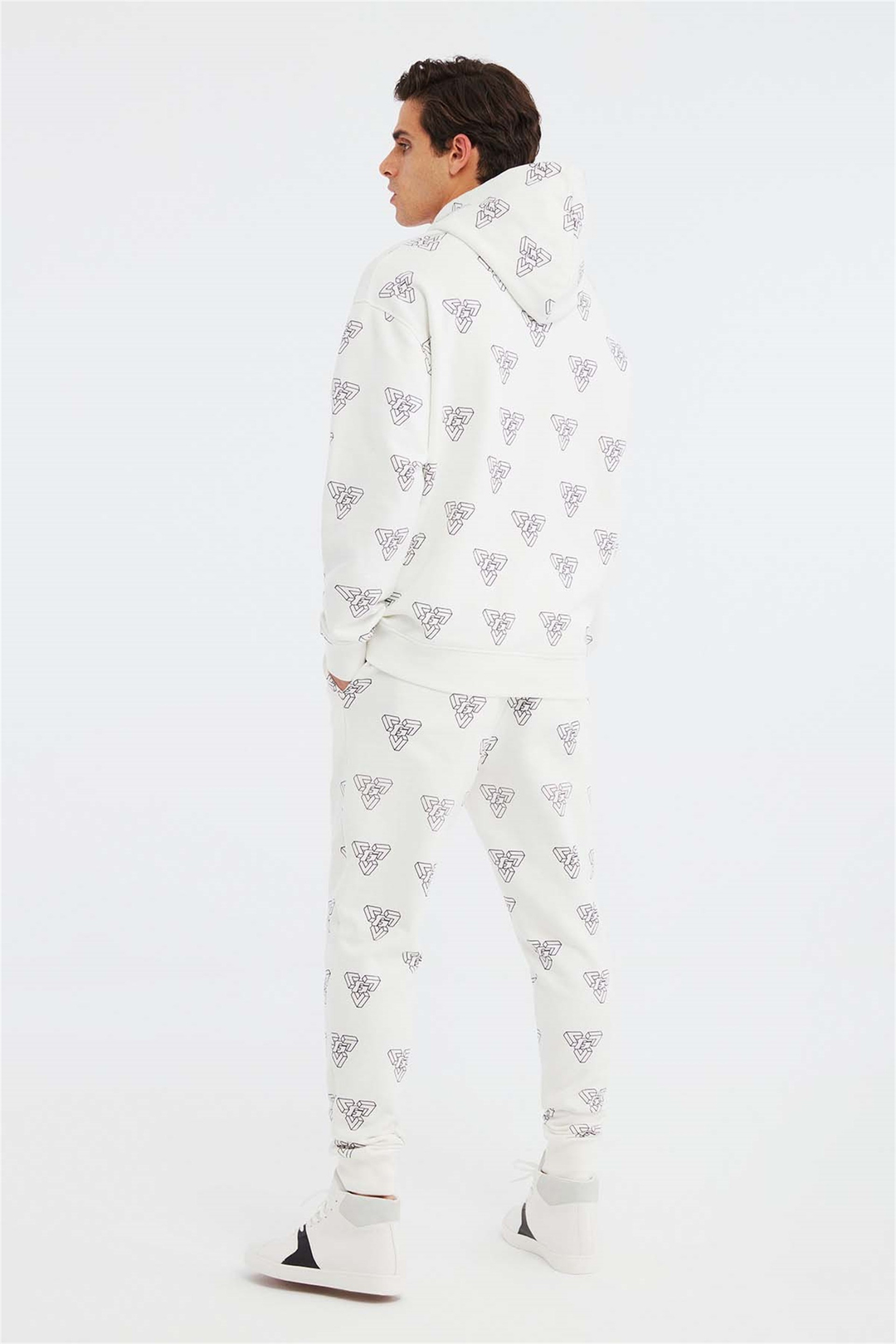ARROWS Örme Oversize Ekru  Sweatshirt