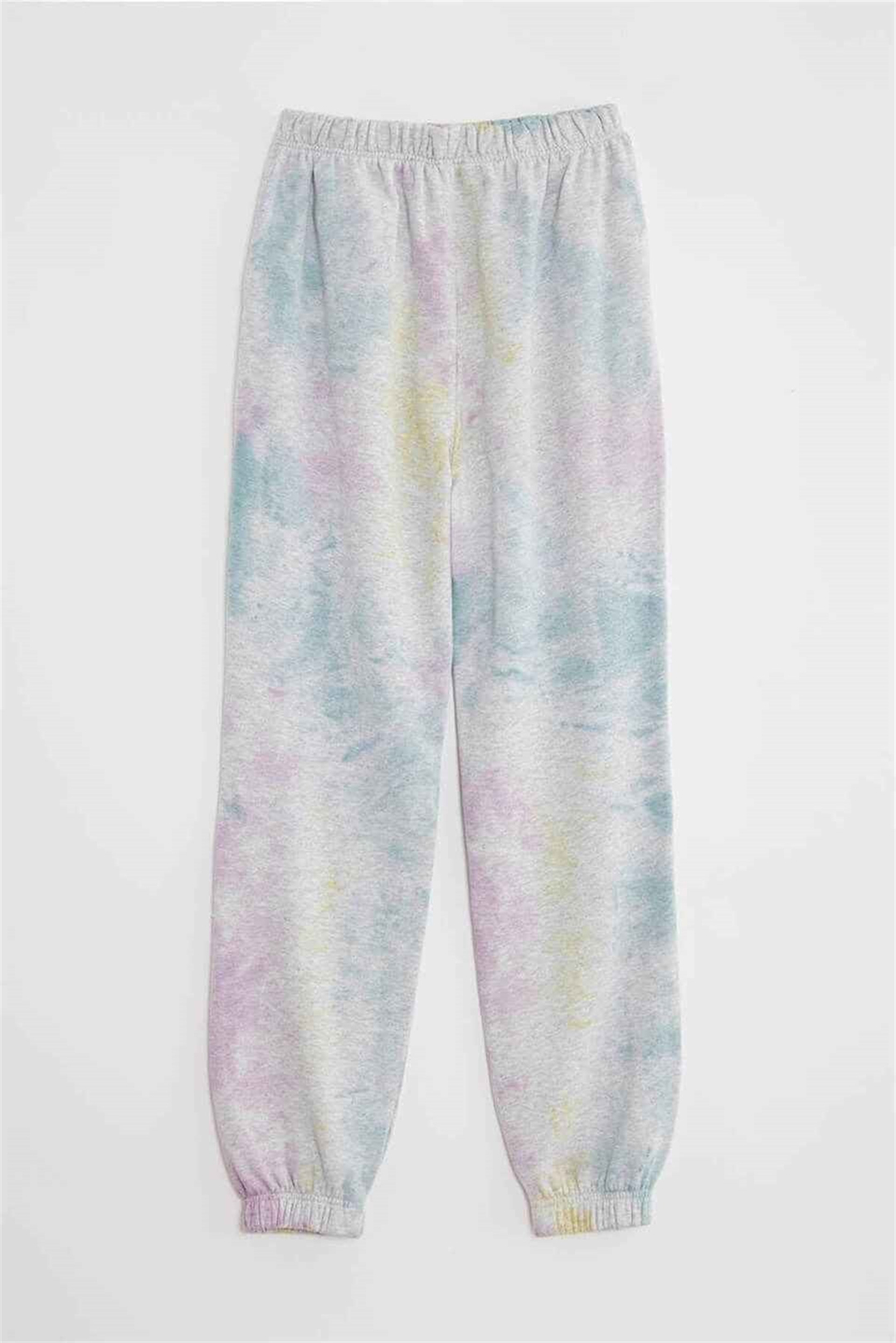 ASHA Kadın Çok Renkli Batik  Comfort Fit Eşofman Altı