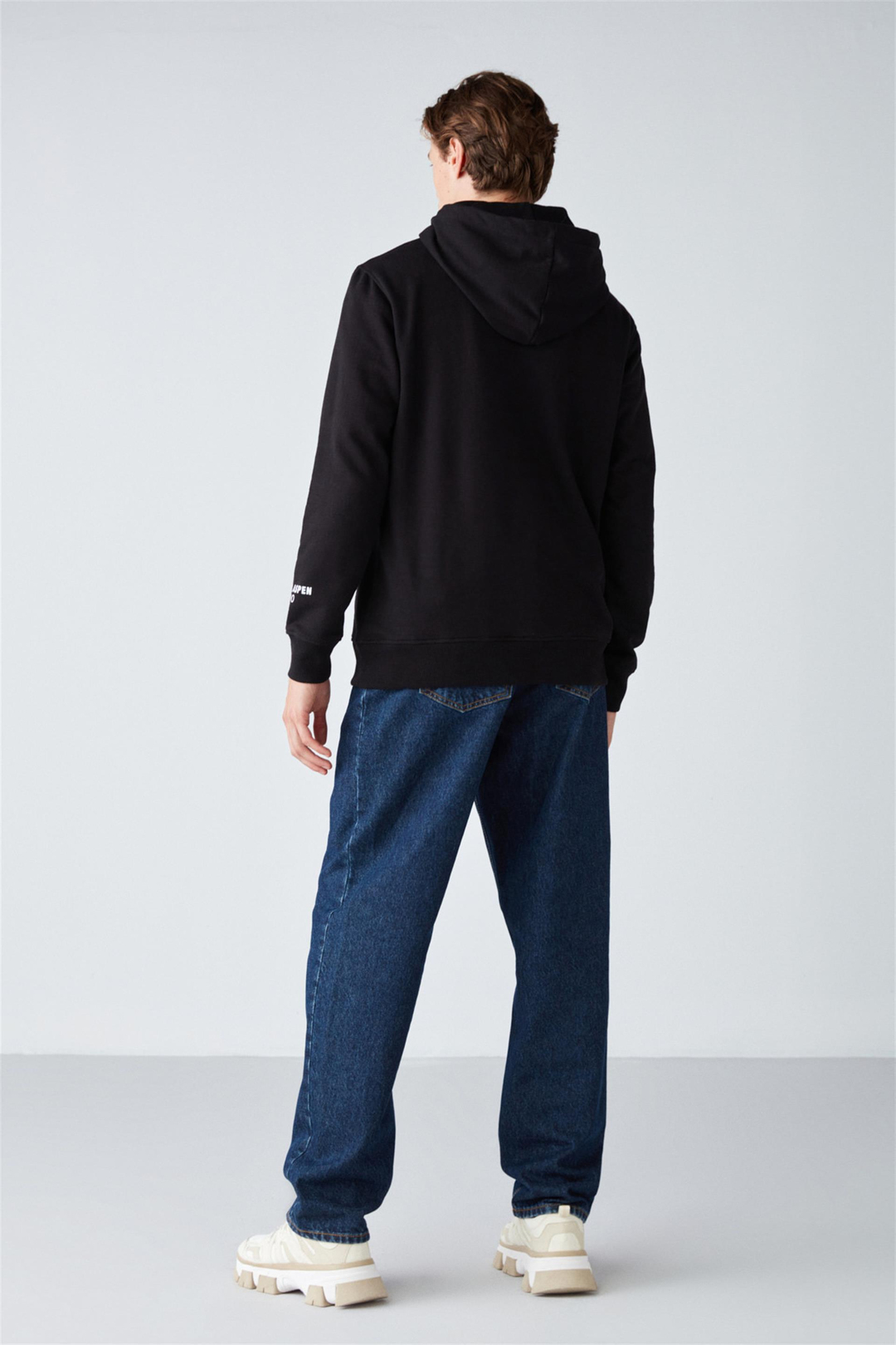 ASPEN Örme Regular Siyah  Sweatshirt