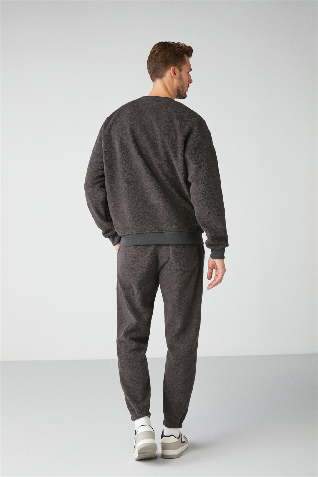 BENJAMIN Örme Relaxed Antrasit  Sweatshirt