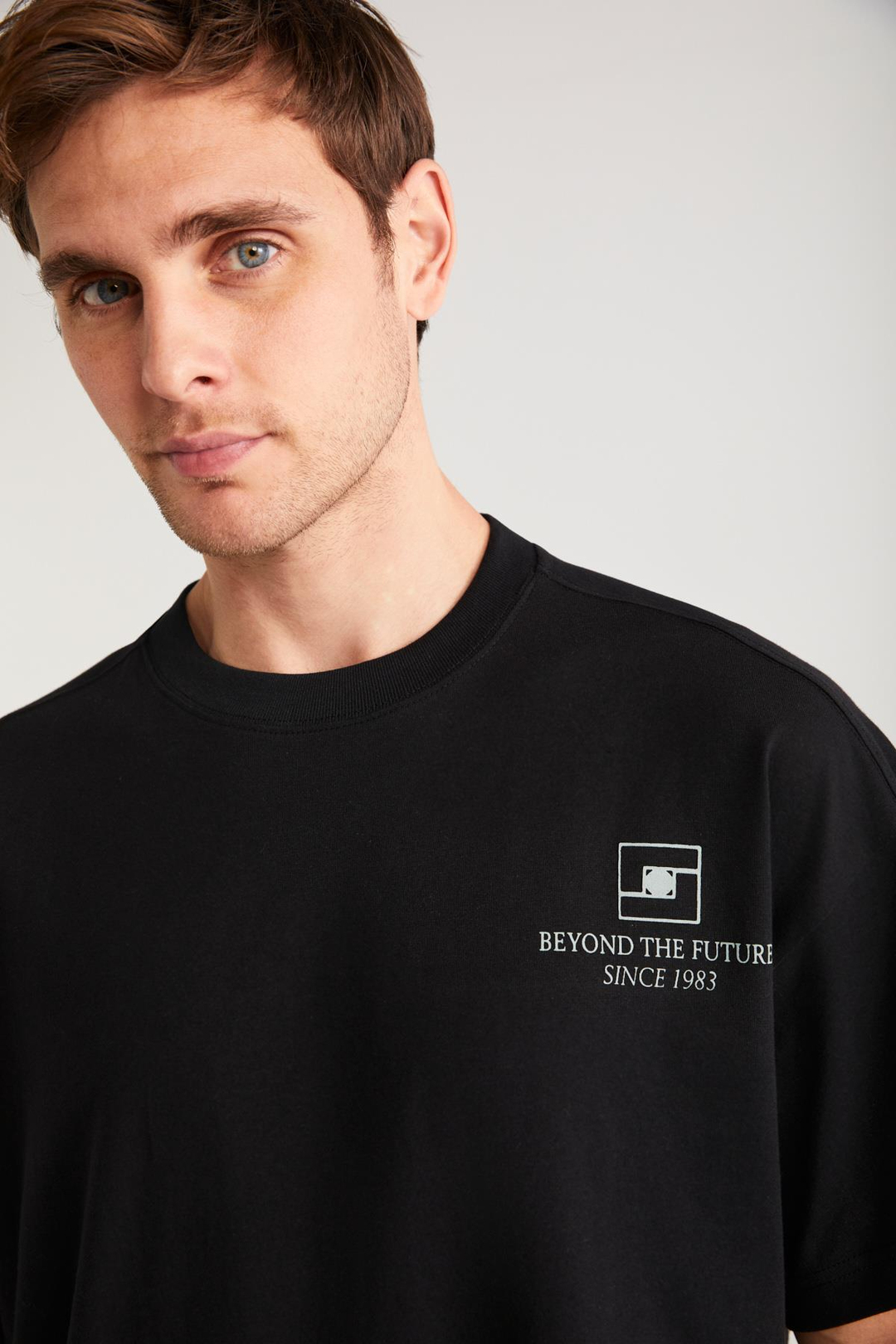 BRATT Basic Regular Siyah Tekli T-Shirt