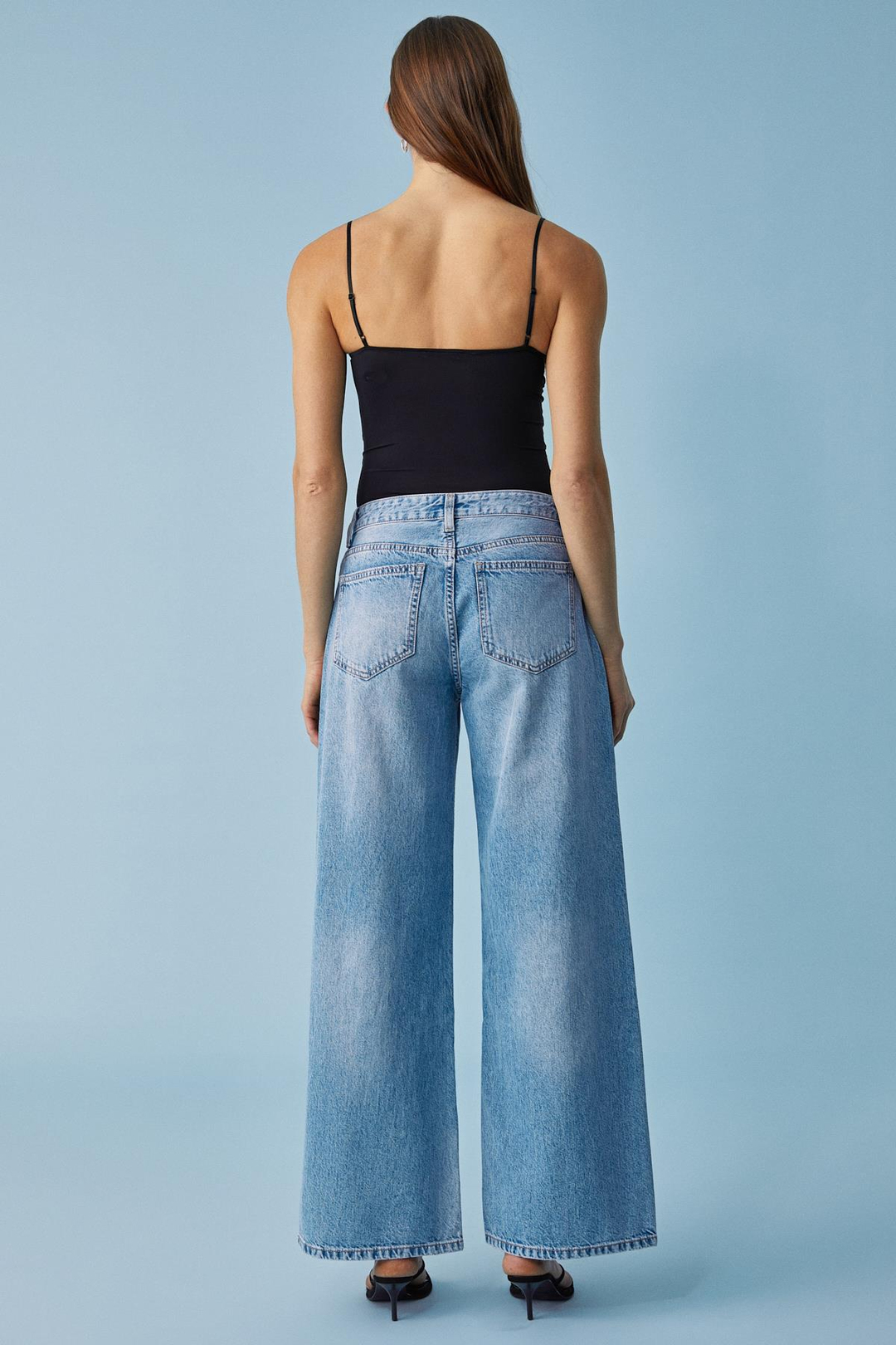 CATROLS Kadın Askılı Yaka Çıtçıtlı Siyah Büstiyer