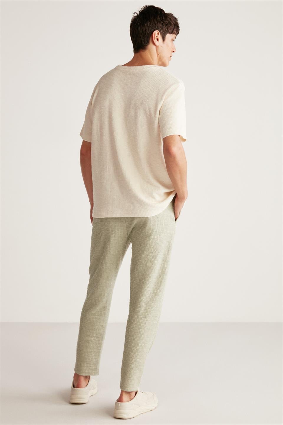 CONNELL Örme Regular Ekru  T-Shirt