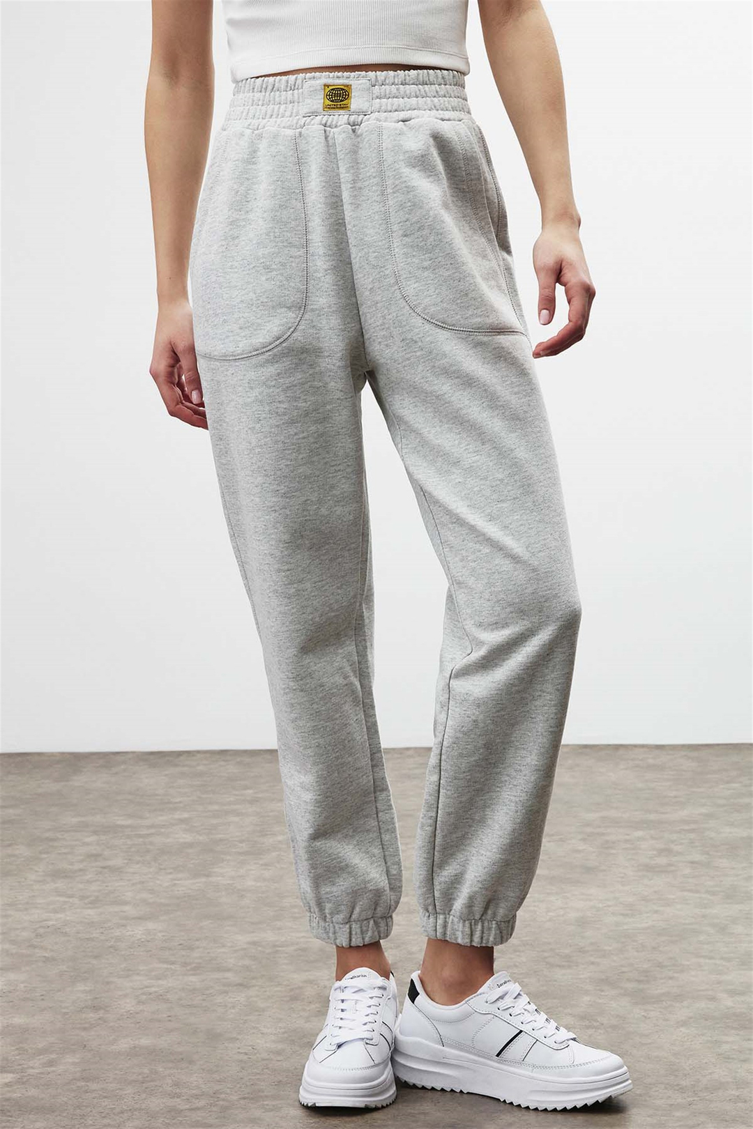DAHLIA Örme Relaxed Fit Grimelanj  Eşofman Altı