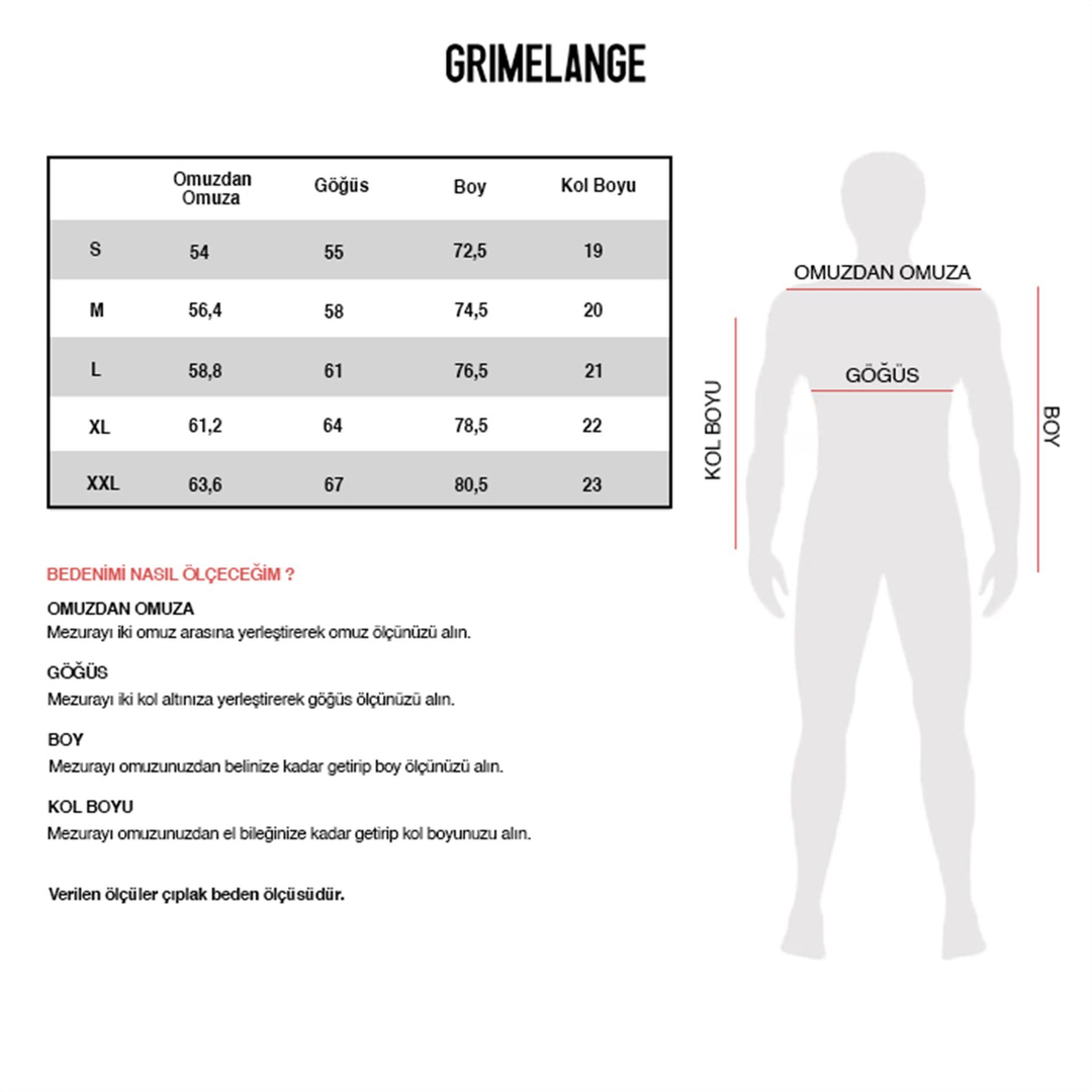 DECK Örme Oversize Saks Mavi  T-Shirt