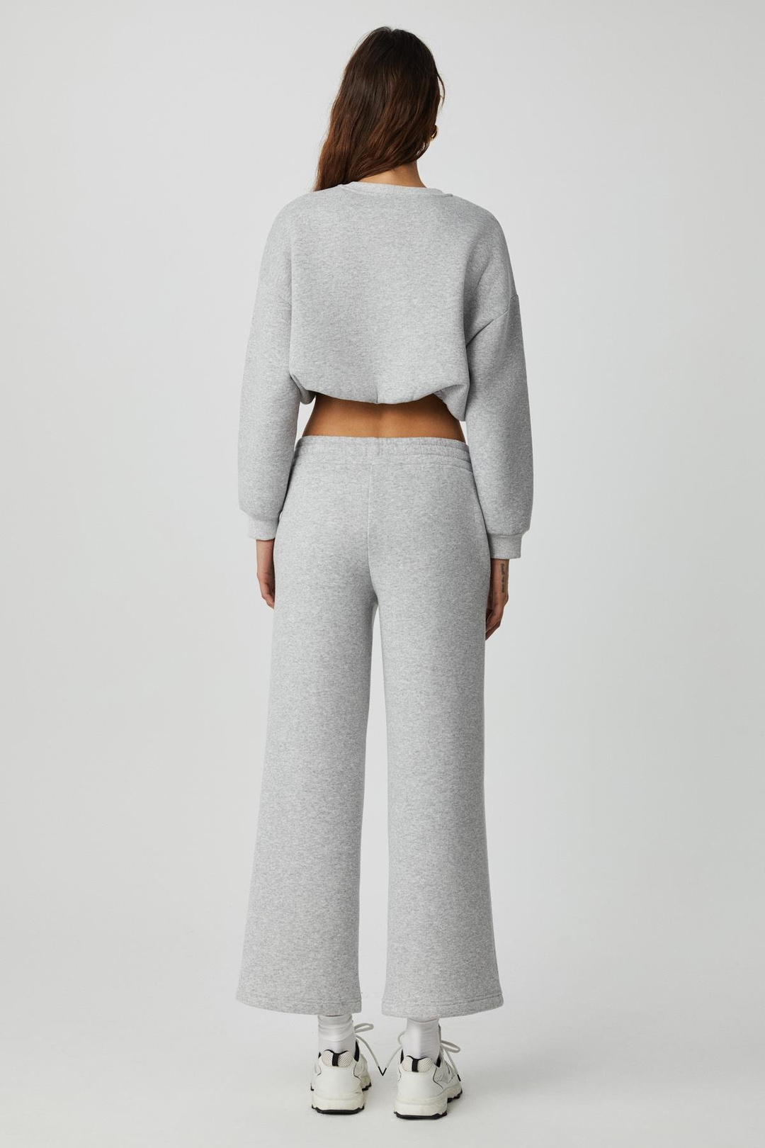 DEWANNA Kadın Uzun Kollu Crop Grimelanj Eşofman Takımı