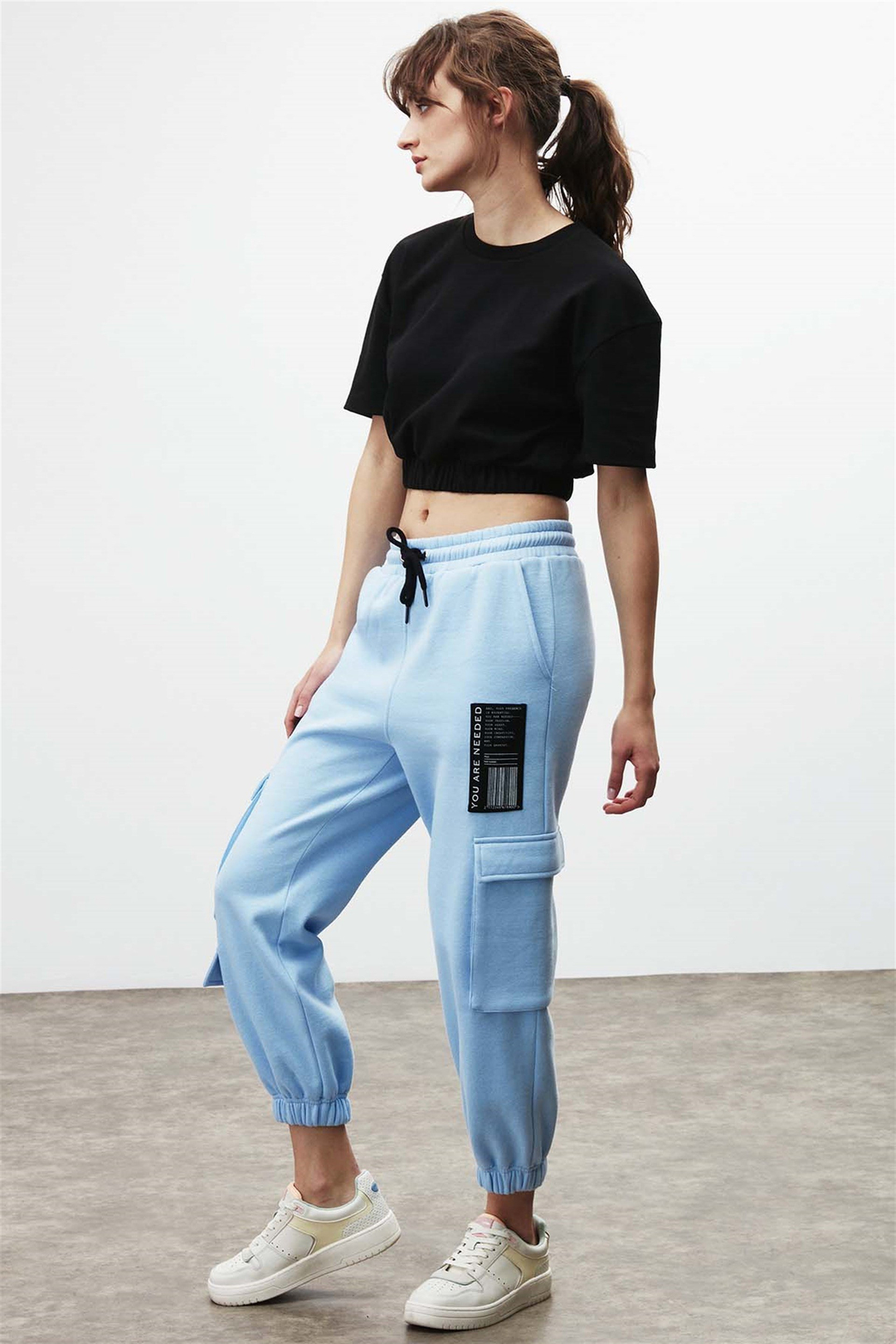DIXIE Örme Jogger Mavi  Pantolon