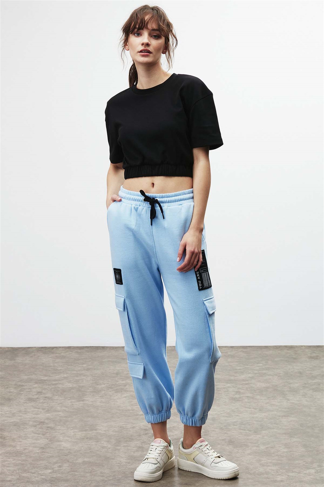 DIXIE Örme Jogger Mavi  Pantolon