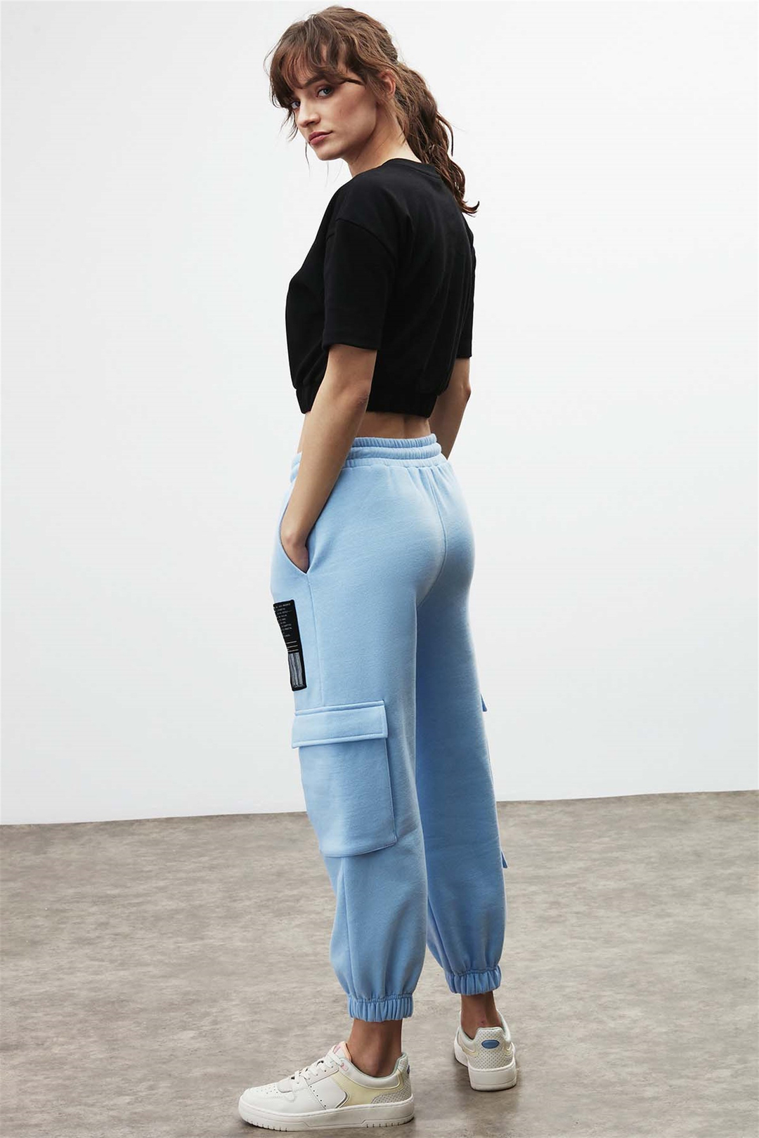 DIXIE Örme Jogger Mavi  Pantolon