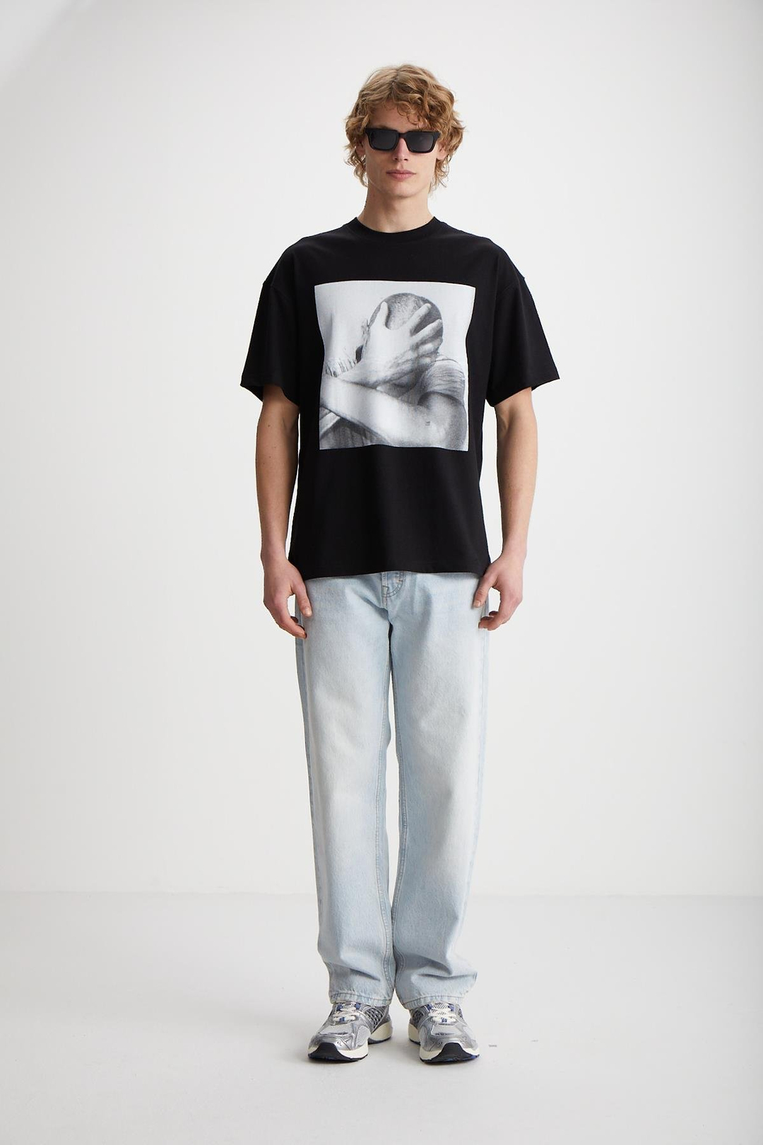 ELVIS  Oversize Siyah  T-Shirt