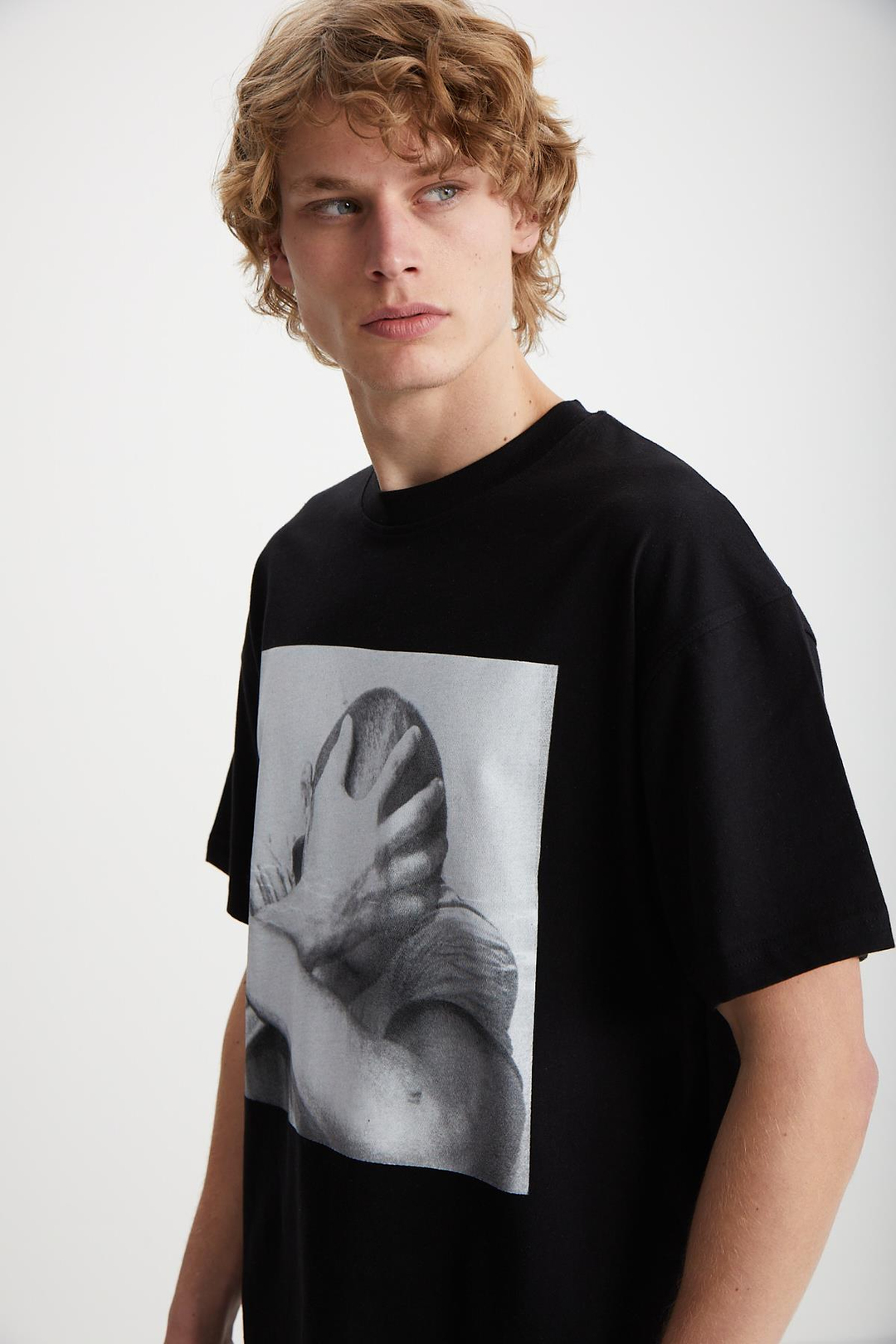 ELVIS  Oversize Siyah  T-Shirt
