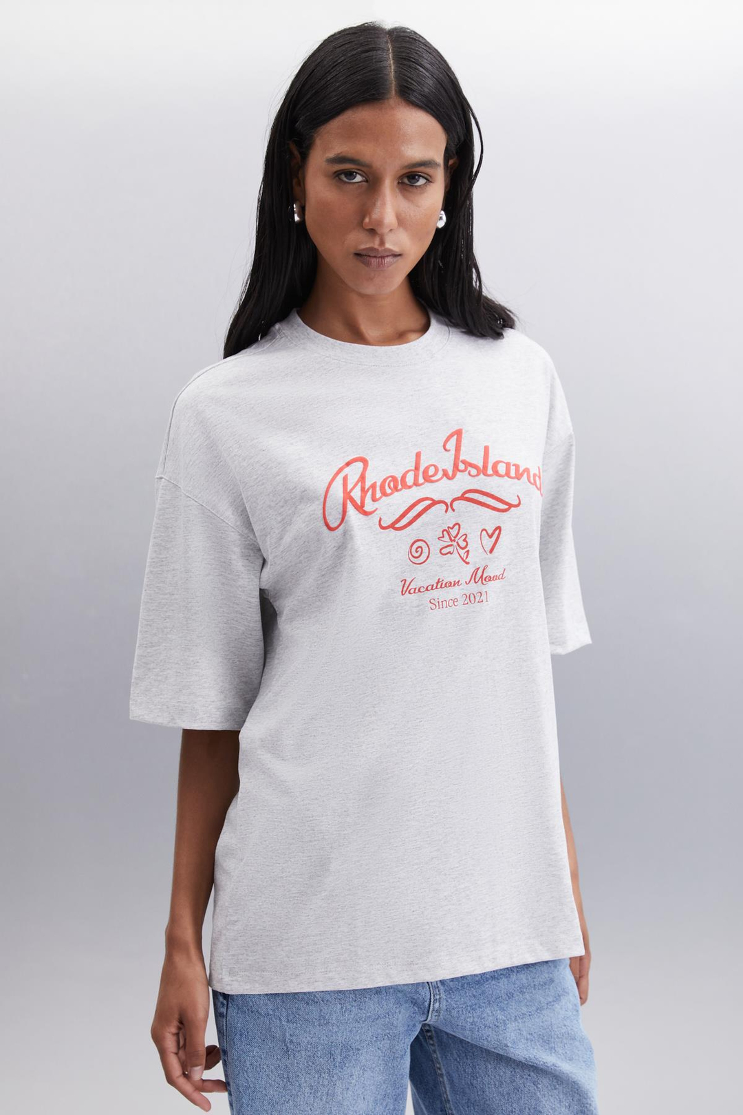 ENYGER  Crop Grimelanj Tekli T-Shirt