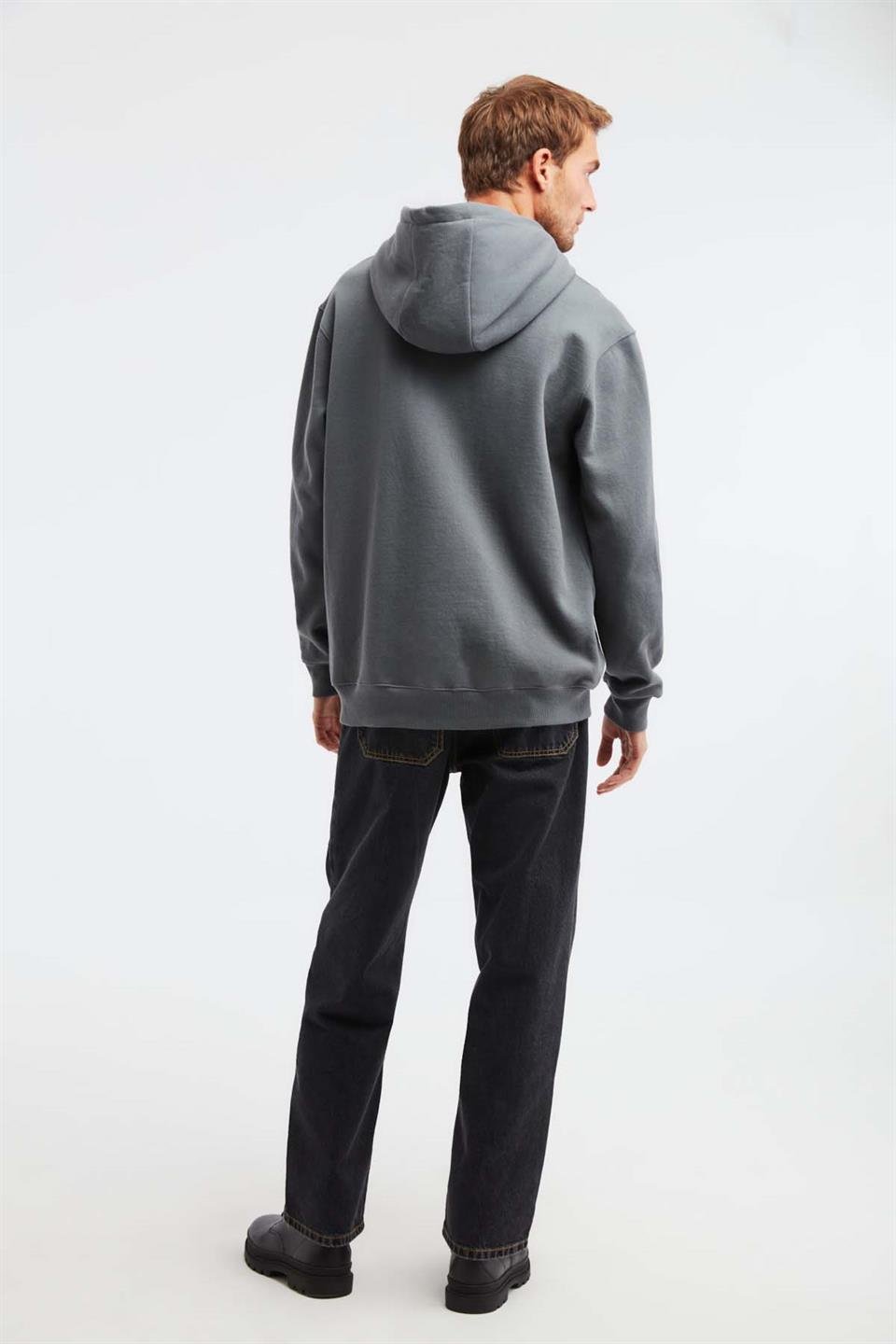 EPIC Örme Regular Açık Gri  Sweatshirt