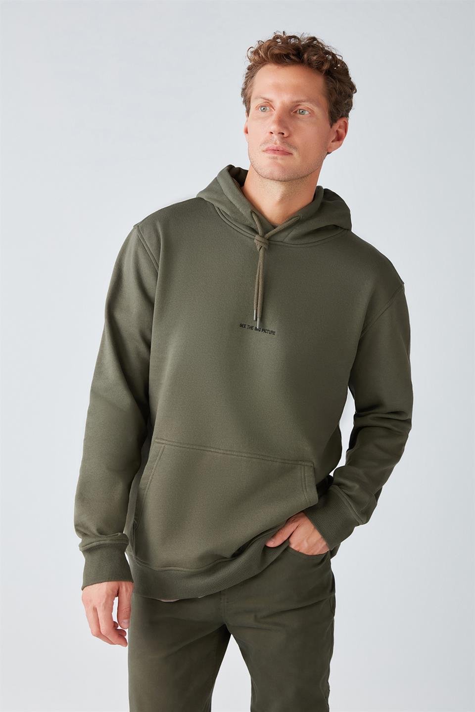 EPIC Örme Regular Haki  Sweatshirt