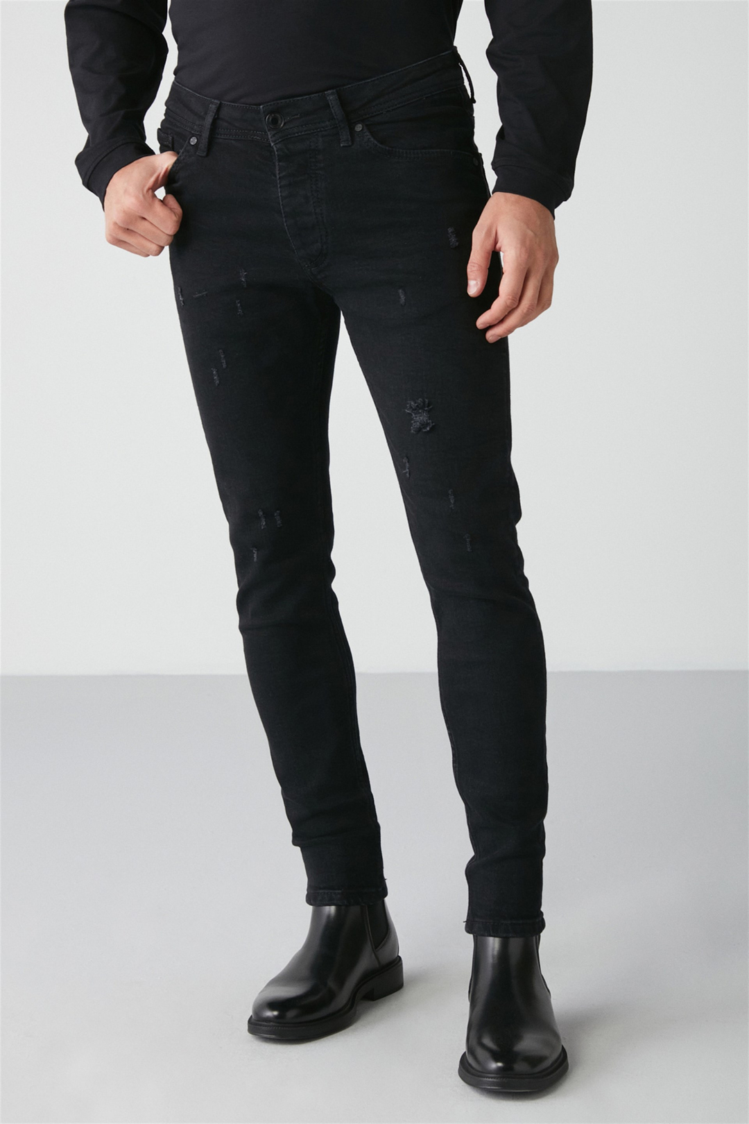 FAIR Denim Skinny Siyah  Jeans