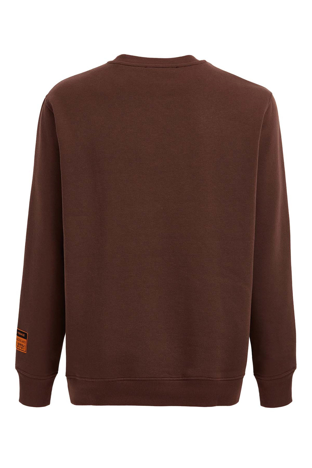 FOMO Örme Comfort Fit Kiremit Rengi  Sweatshirt