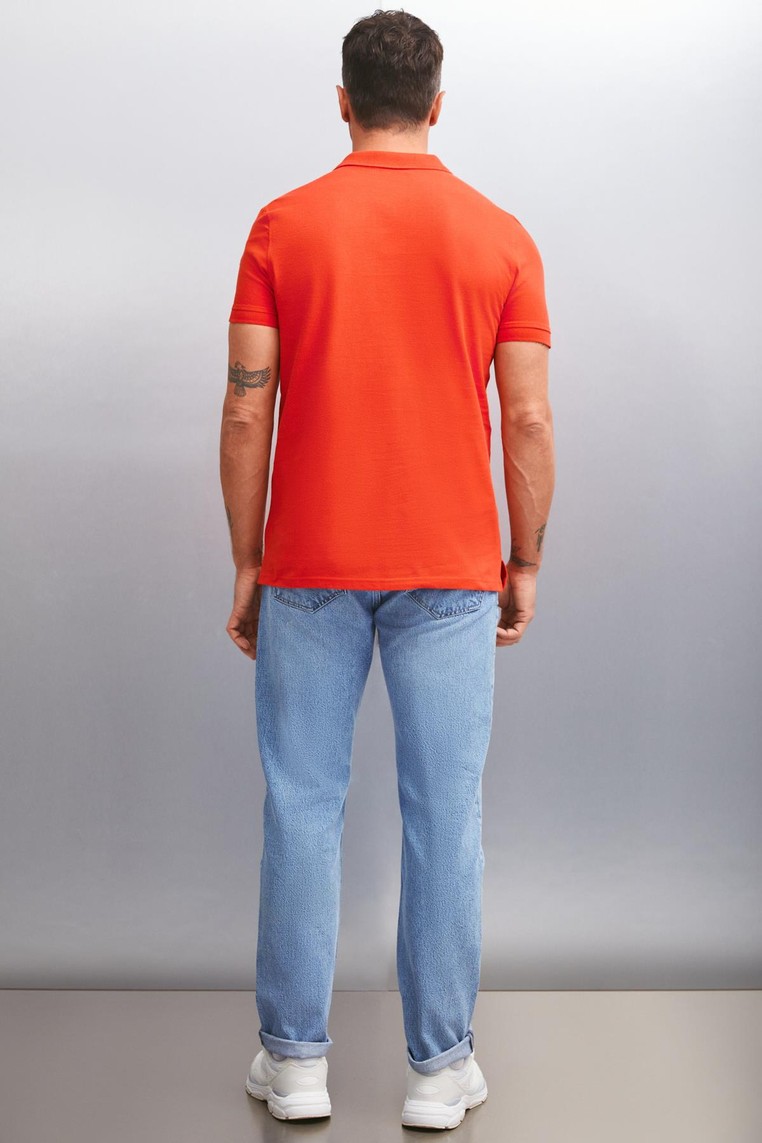 FORET  Regular Kırmızı Tekli Polo Yaka T-shirt