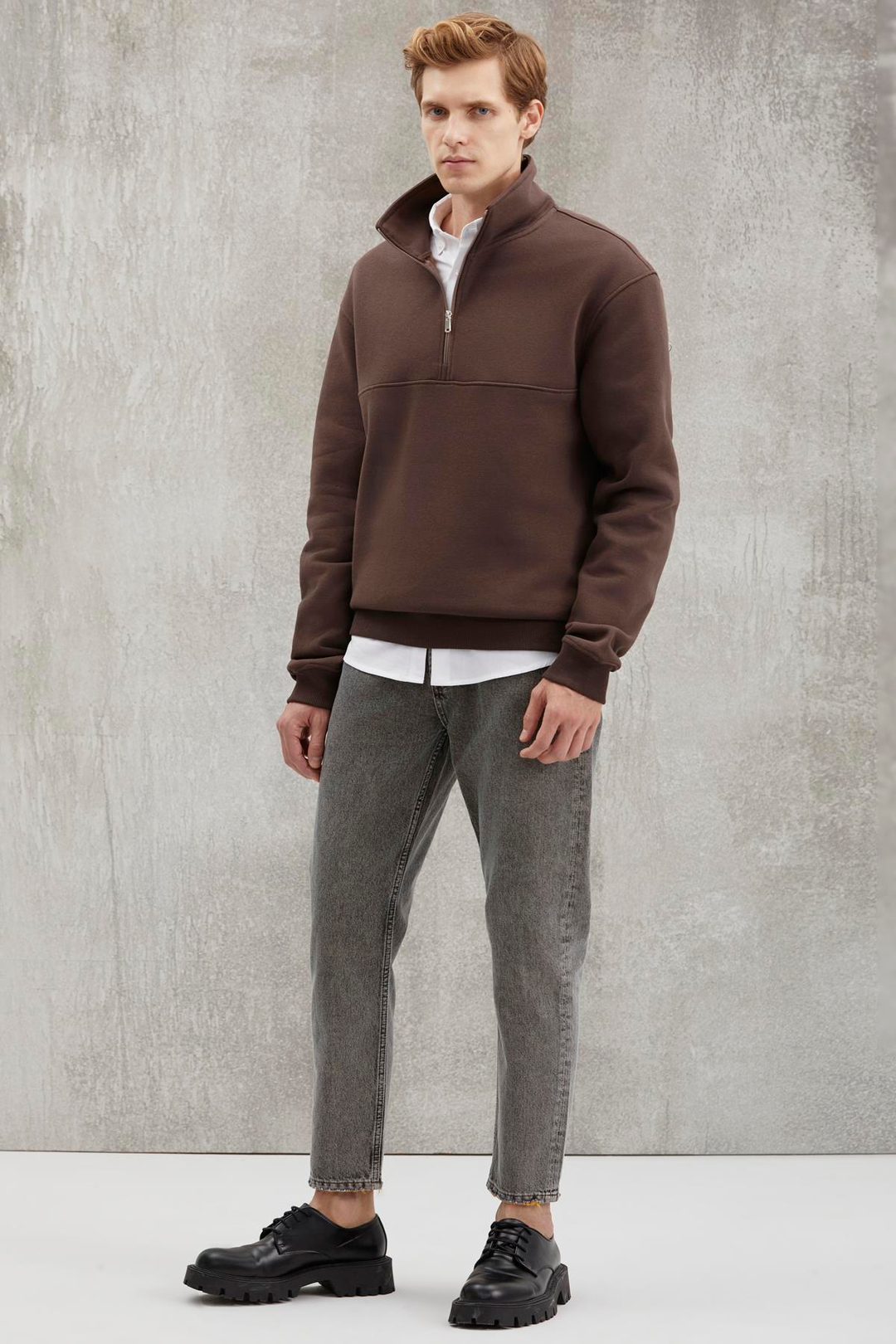 FRAME Relaxed Regular Kahverengi  Sweatshirt