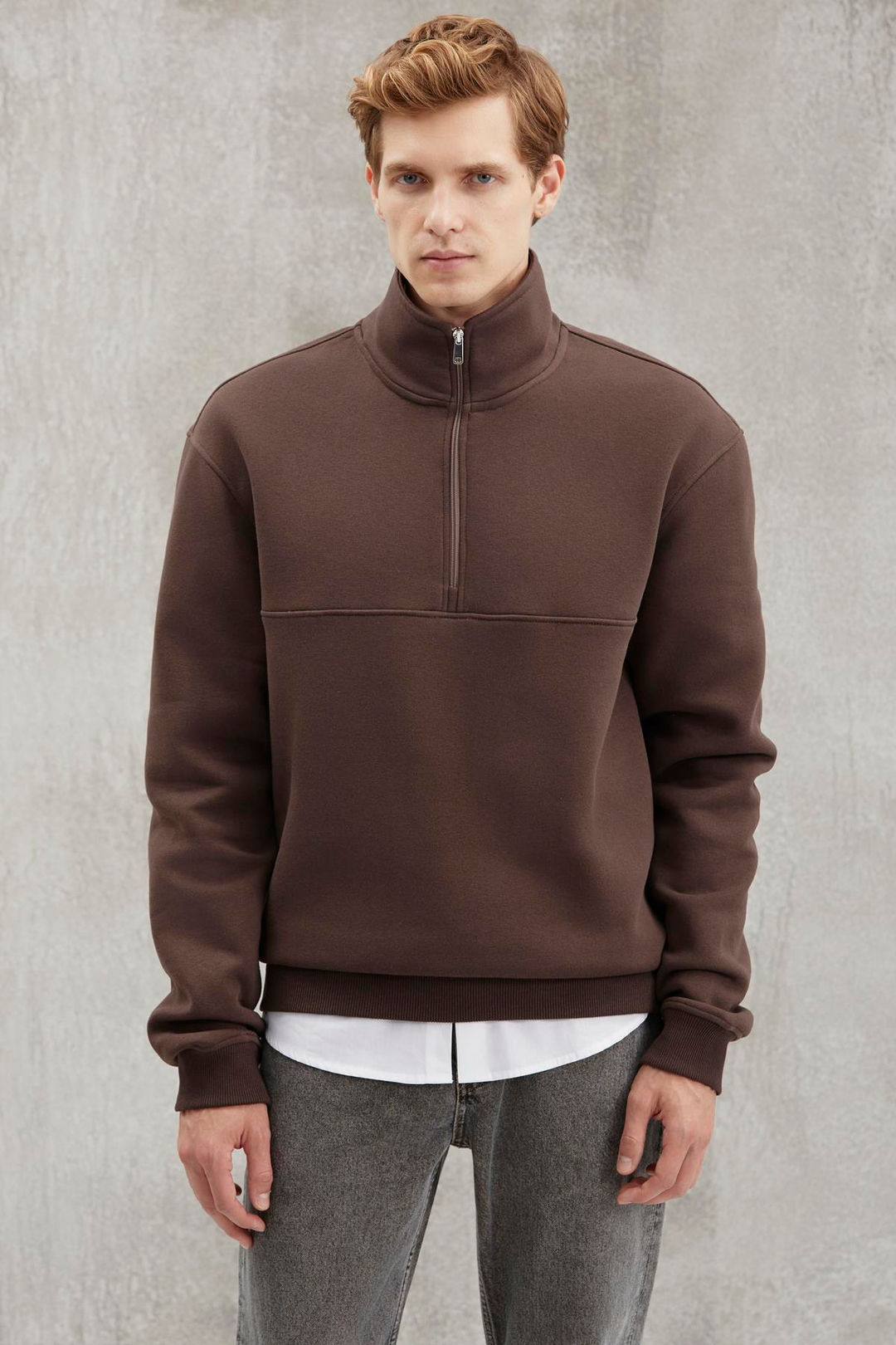 FRAME Relaxed Regular Kahverengi  Sweatshirt