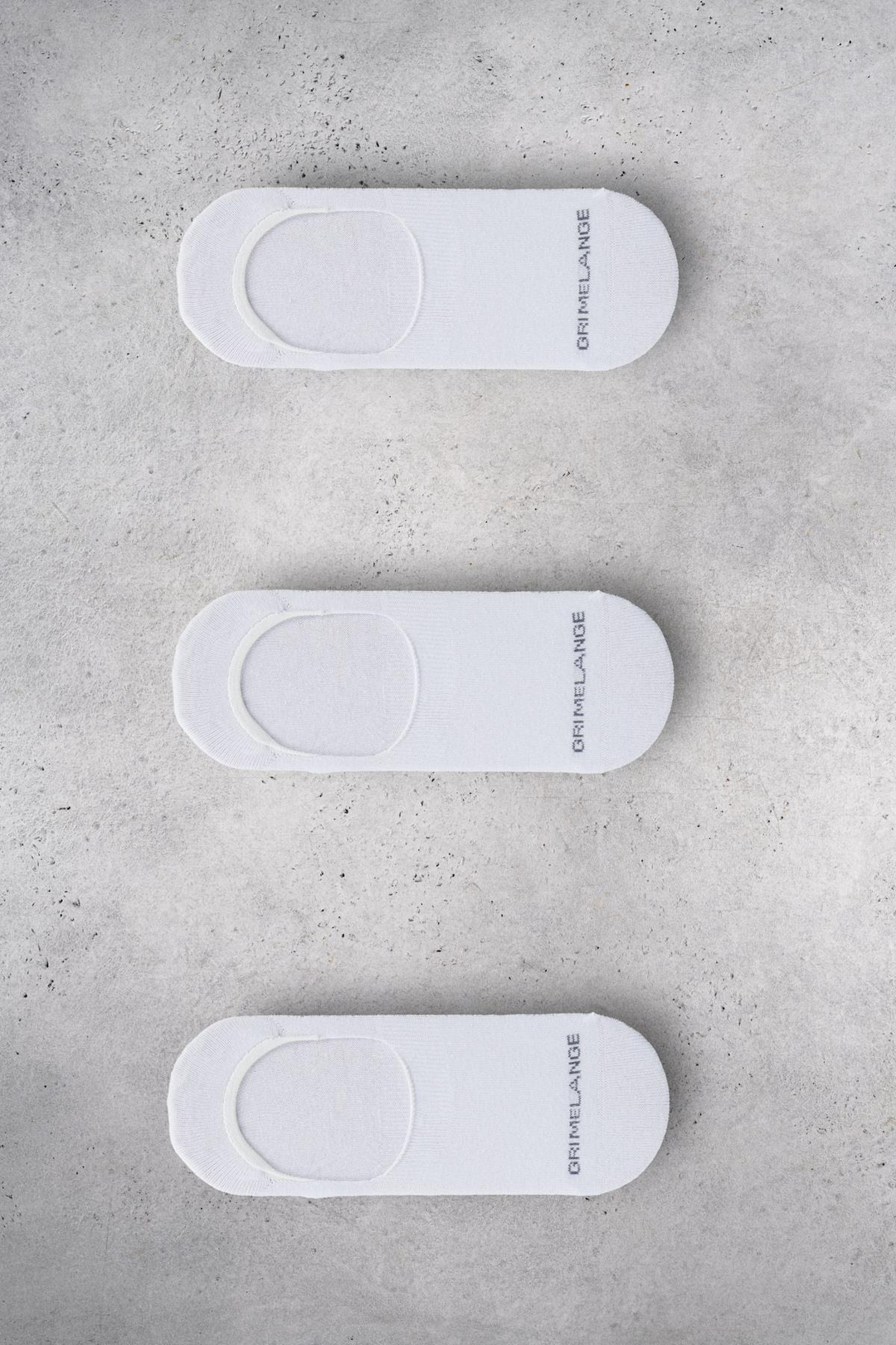 GALADRIEL Kadın Organik Pamuklu 3 Lü Paket Beyaz Çorap