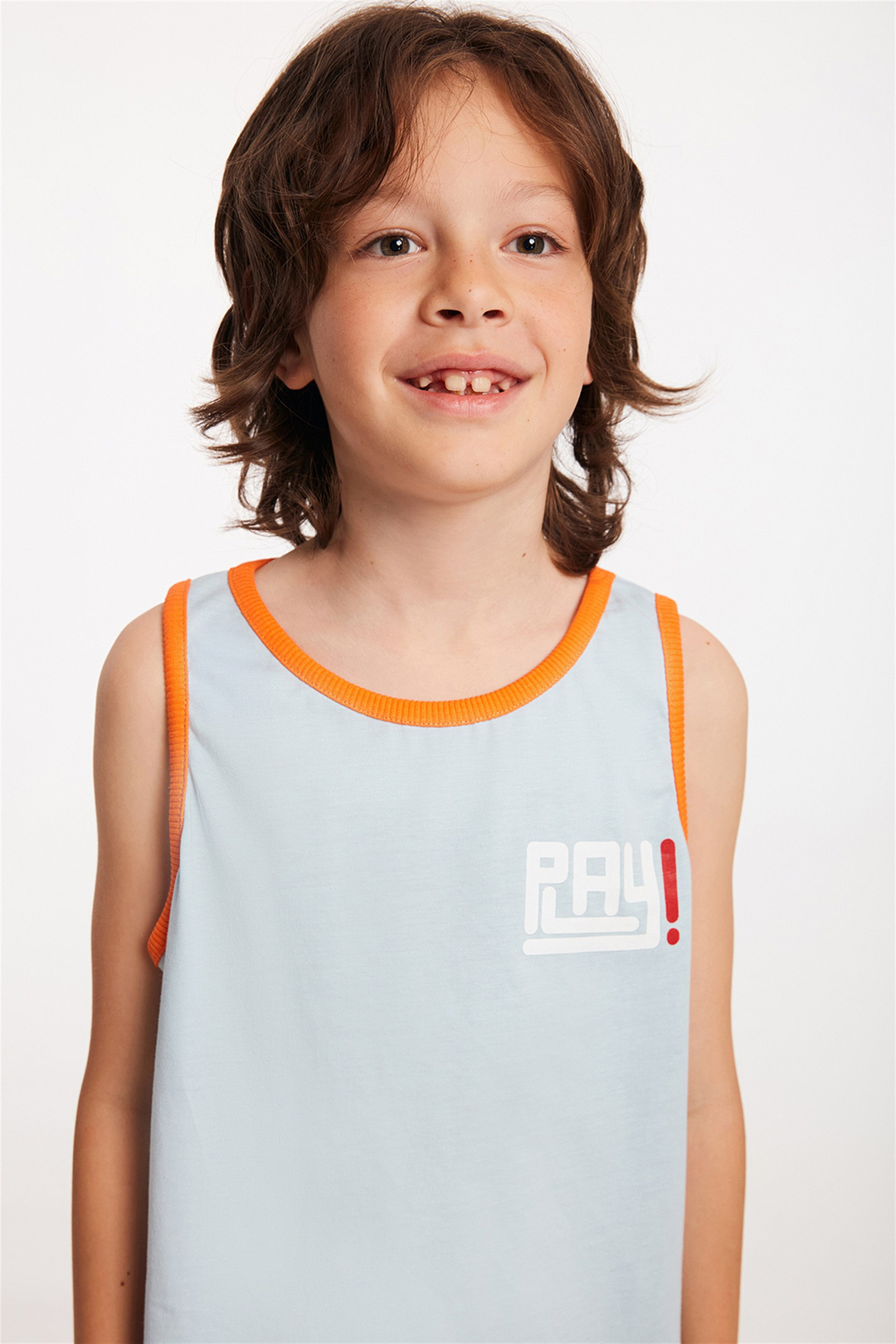 GAME Çocuk Mint Yeşili Baskılı Yuvarlak Yaka Comfort Fit T-Shirt