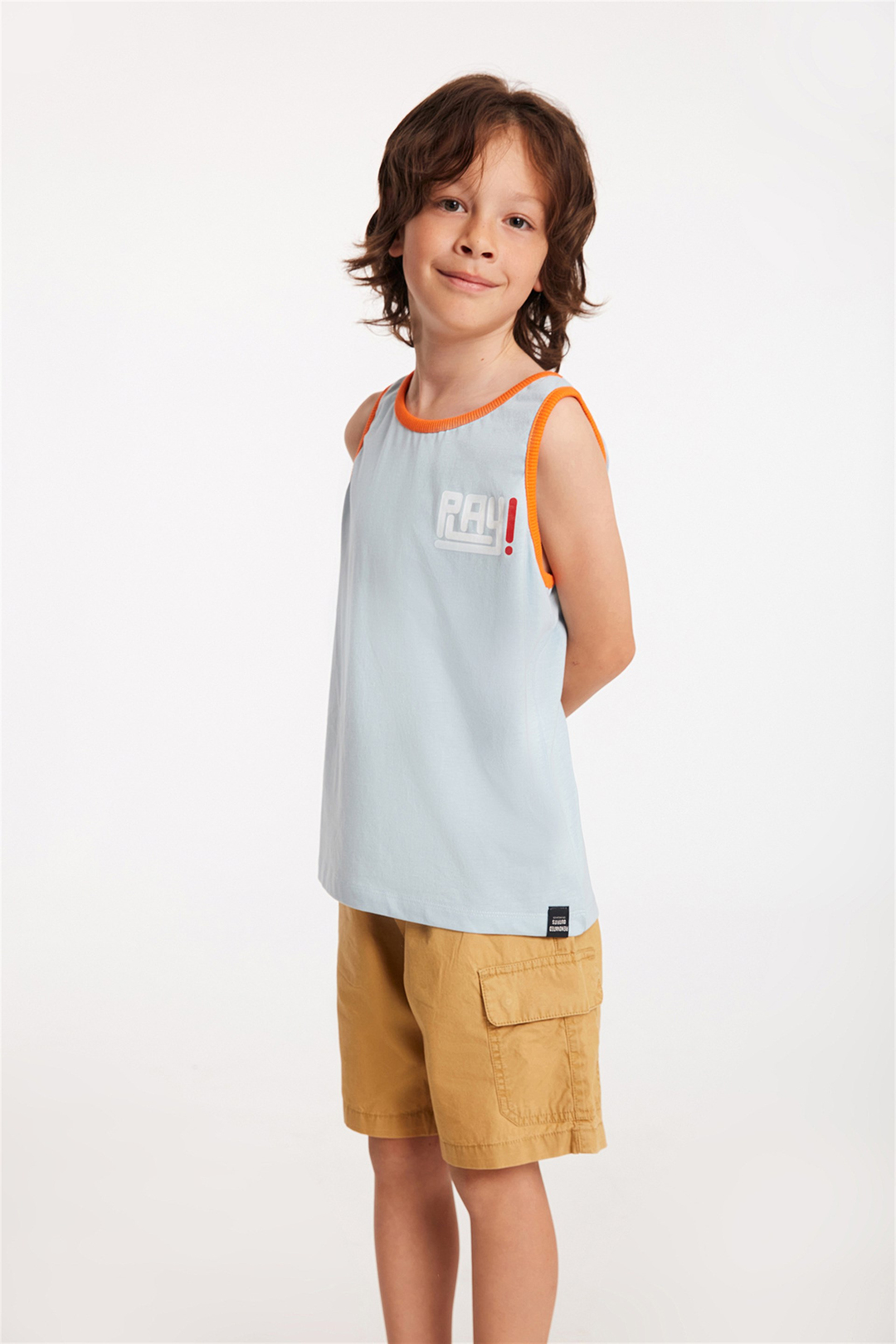 GAME Çocuk Mint Yeşili Baskılı Yuvarlak Yaka Comfort Fit T-Shirt